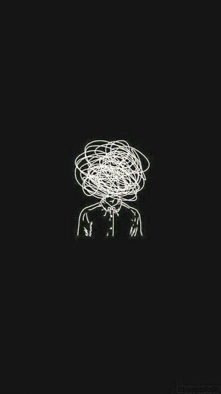 715x1272 Trippy Dark Aesthetic Wallpaper