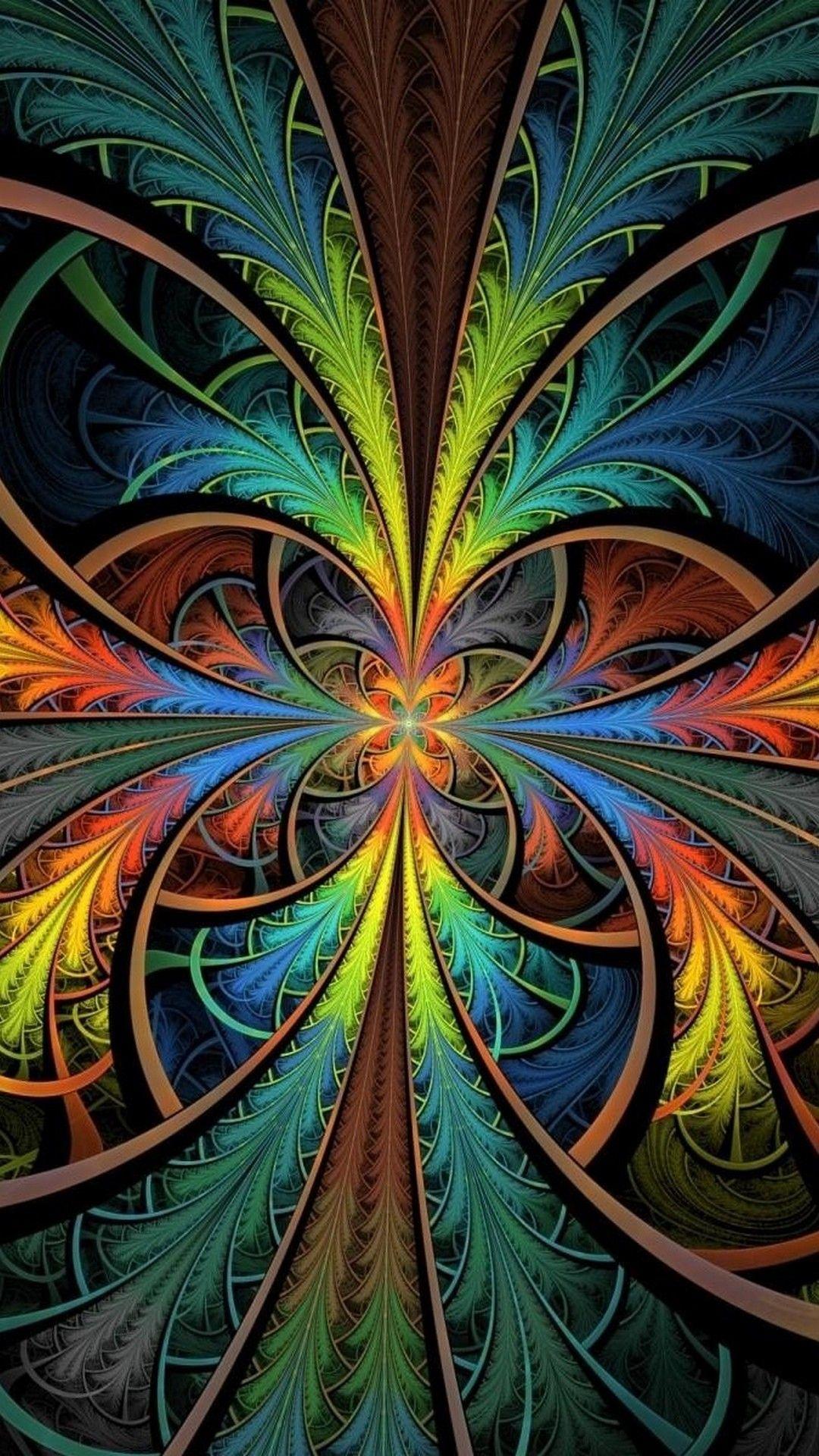1080x1920 Psychedelic 4k iPhone Wallpaper