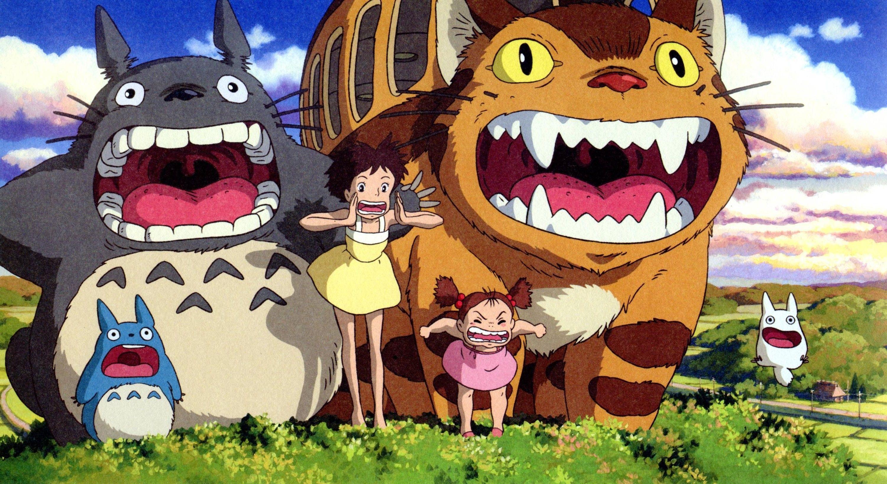 3000x1637 Totoro Wallpaper