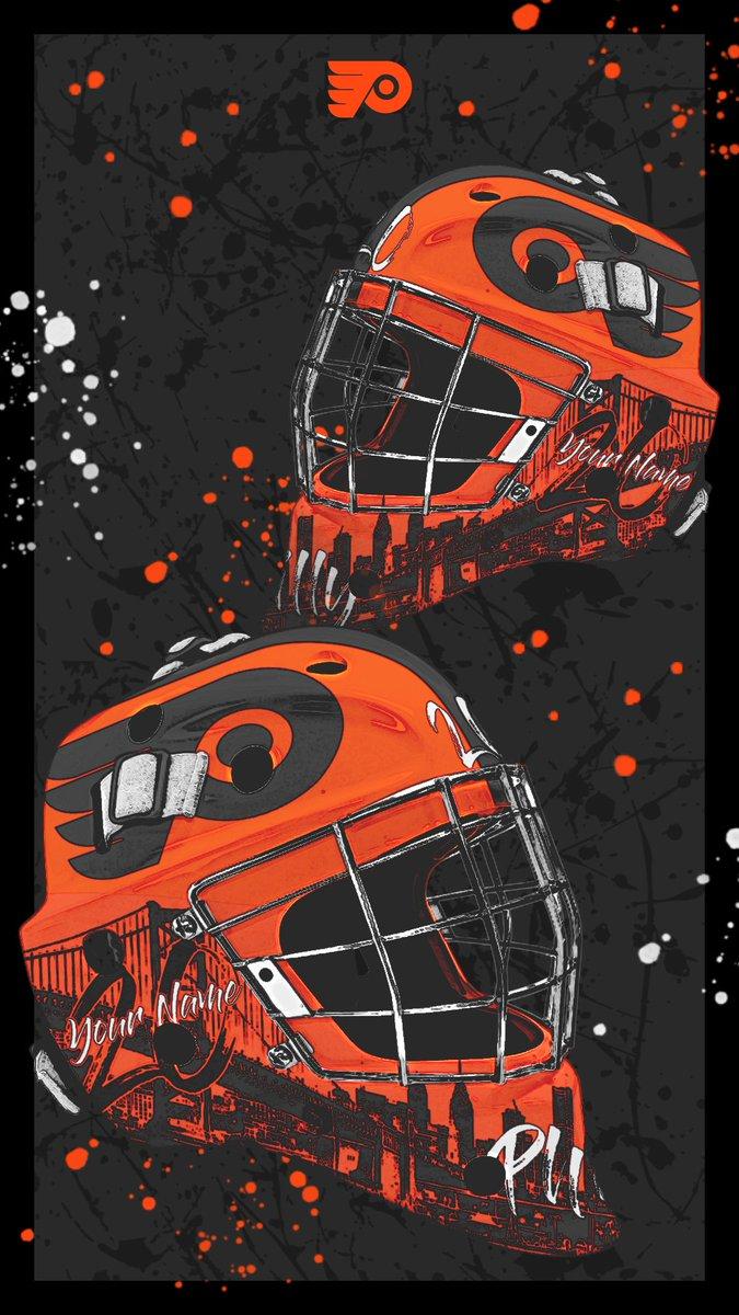 675x1200 Philadelphia Flyers #WallpaperWednesday request line is open! Reply with a name and number for the chance of getting a custom mask wallpaper for your phone. We'll be taking requests