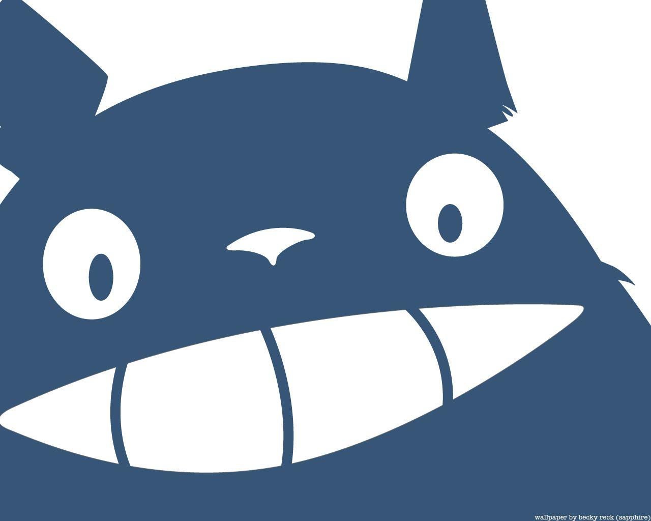 1280x1024 My neighbour Totoro. Mi vecino Totoro. Tonari no Totoro. Hayao