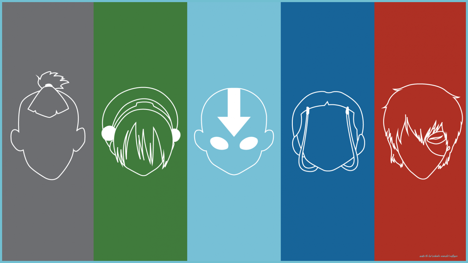 1552x873 Cute Atla Wallpaper! Avatar The Last Airbender Art, Avatar The Last Airbender Minimalist Wallpaper