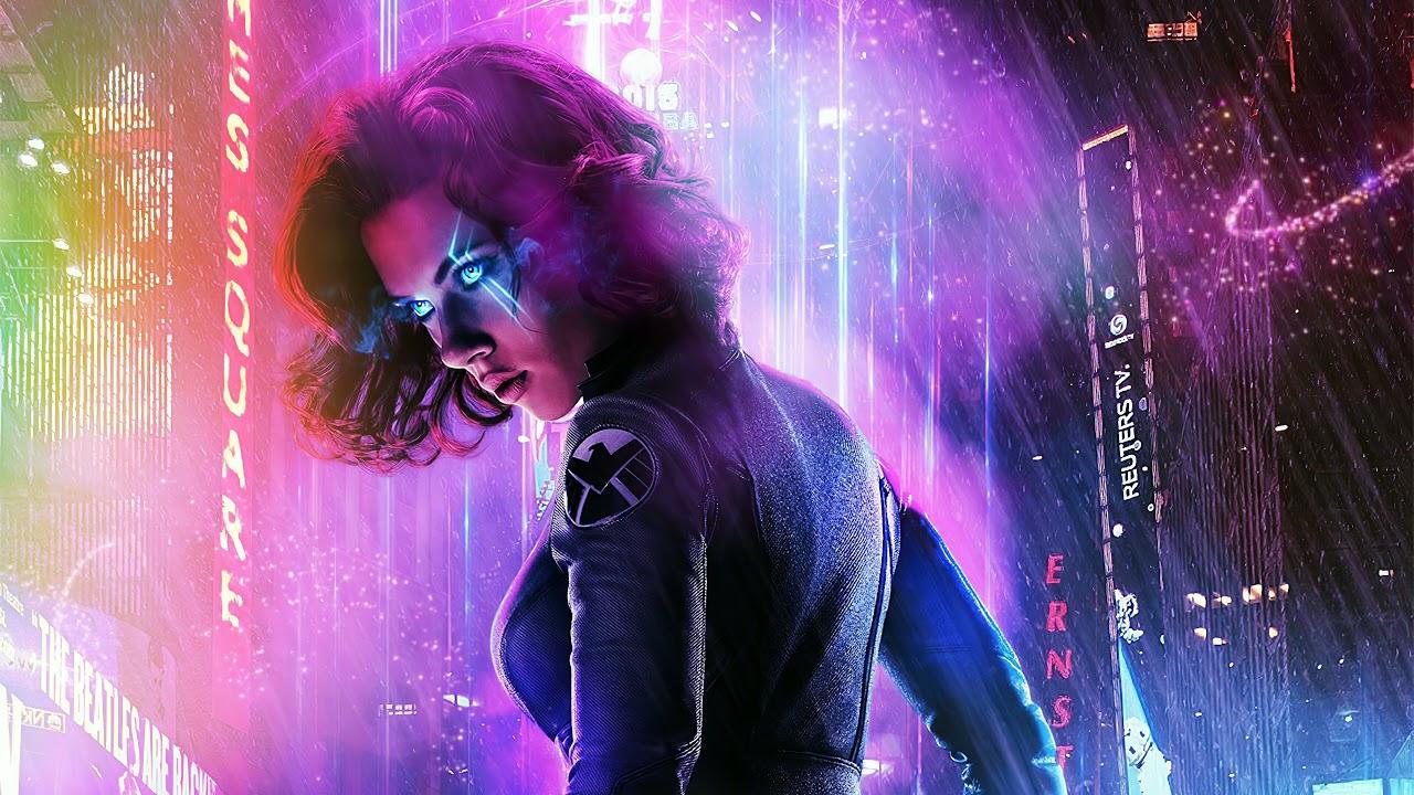 1280x720 Marvel's Black Widow Animated Wallpaper 4k 60fps