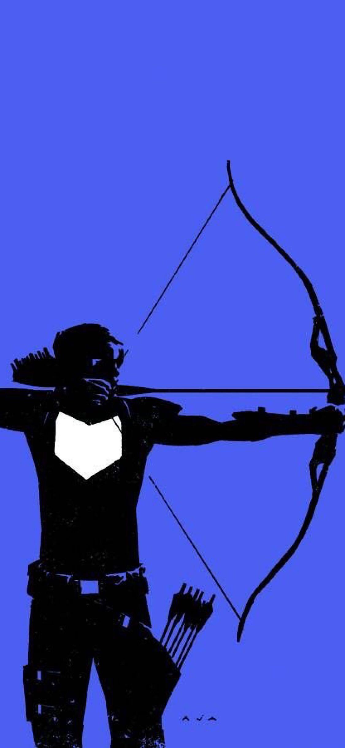 1125x2436 Hawkeye Wallpaper