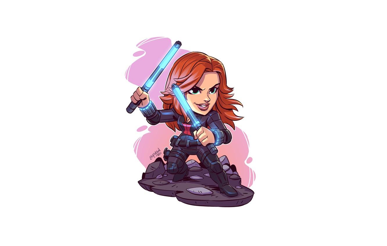 1332x850 Wallpaper Marvel, Black Widow, Derek Laufman image for desktop, section минимализм