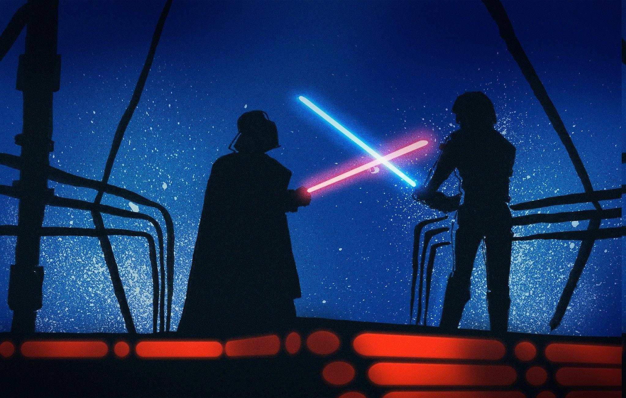 2046x1300 star wars luke skywalker darth vader anakin skywalker wallpaper. Mocah HD Wallpaper