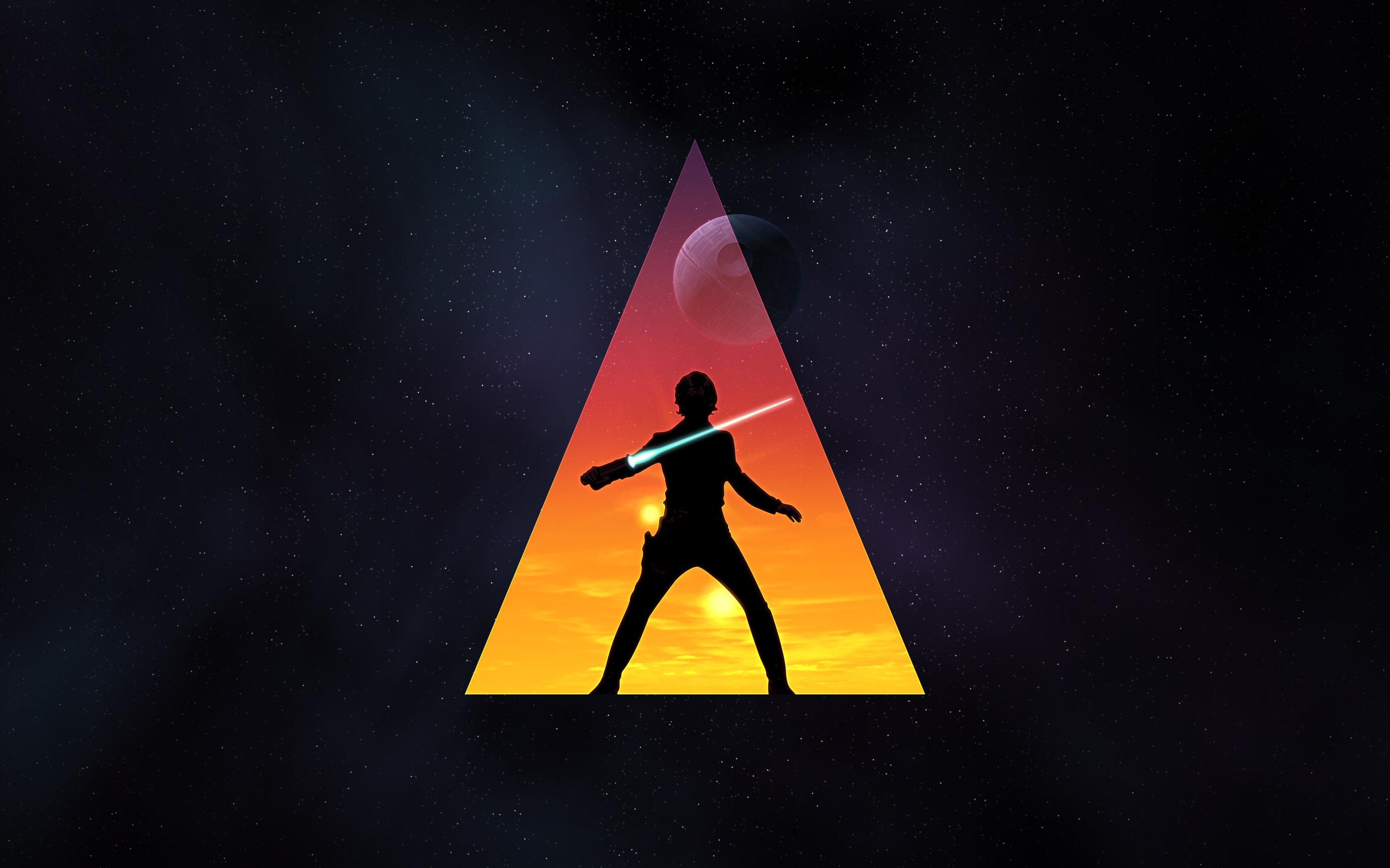 2560x1600 star, Wars, Death, Star, Jedi, Luke, Skywalker, Lightsaber, Sci fi Wallpaper HD / Desktop and Mobile Background