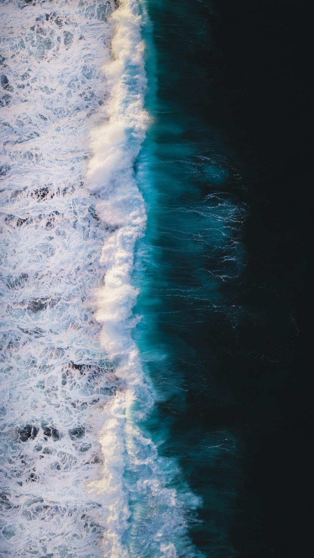 1000x1777 aerial view of sea photo