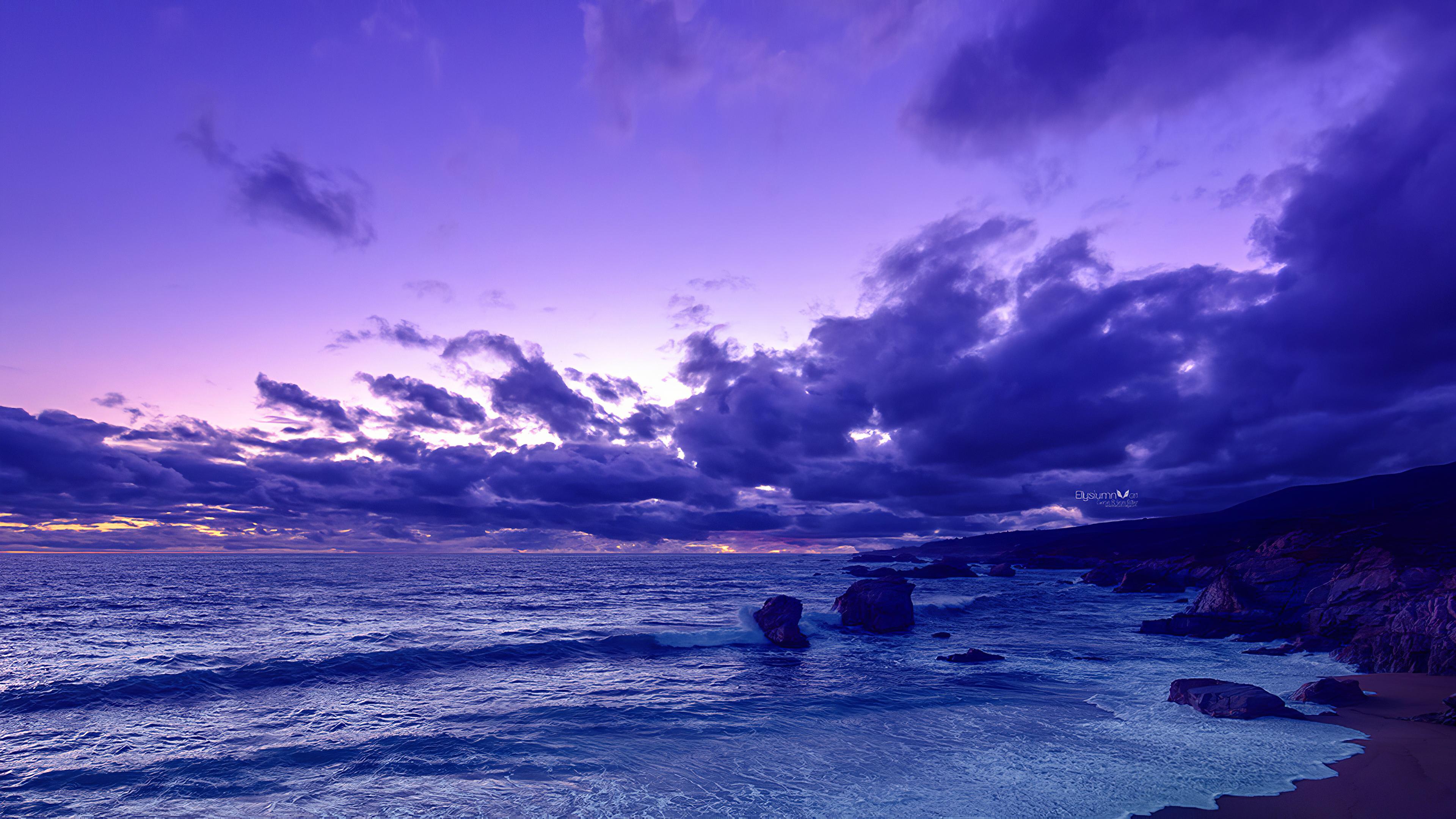 3840x2160 Calm Sea Evening 4k Laptop Full HD 1080P HD 4k Wallpaper, Image, Background, Photo and Picture