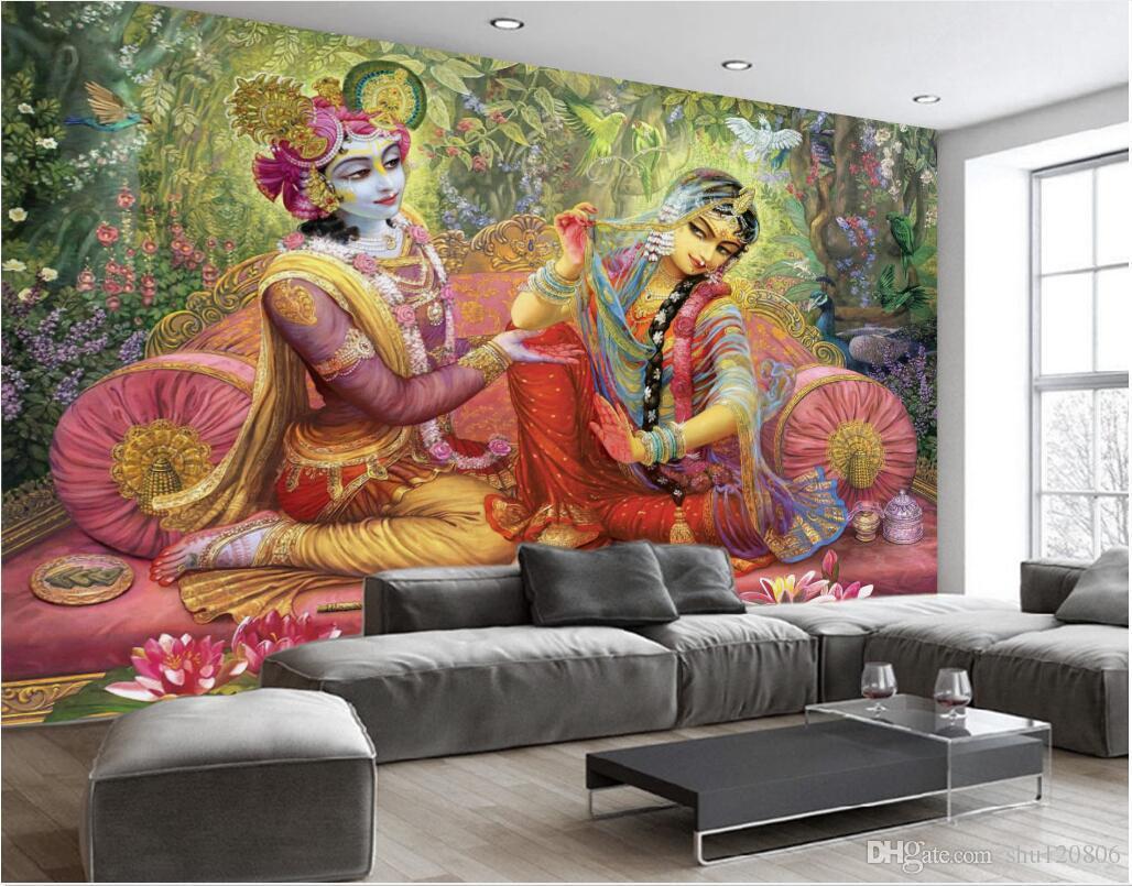 1028x805 3D Wallpaper For Living Room In India