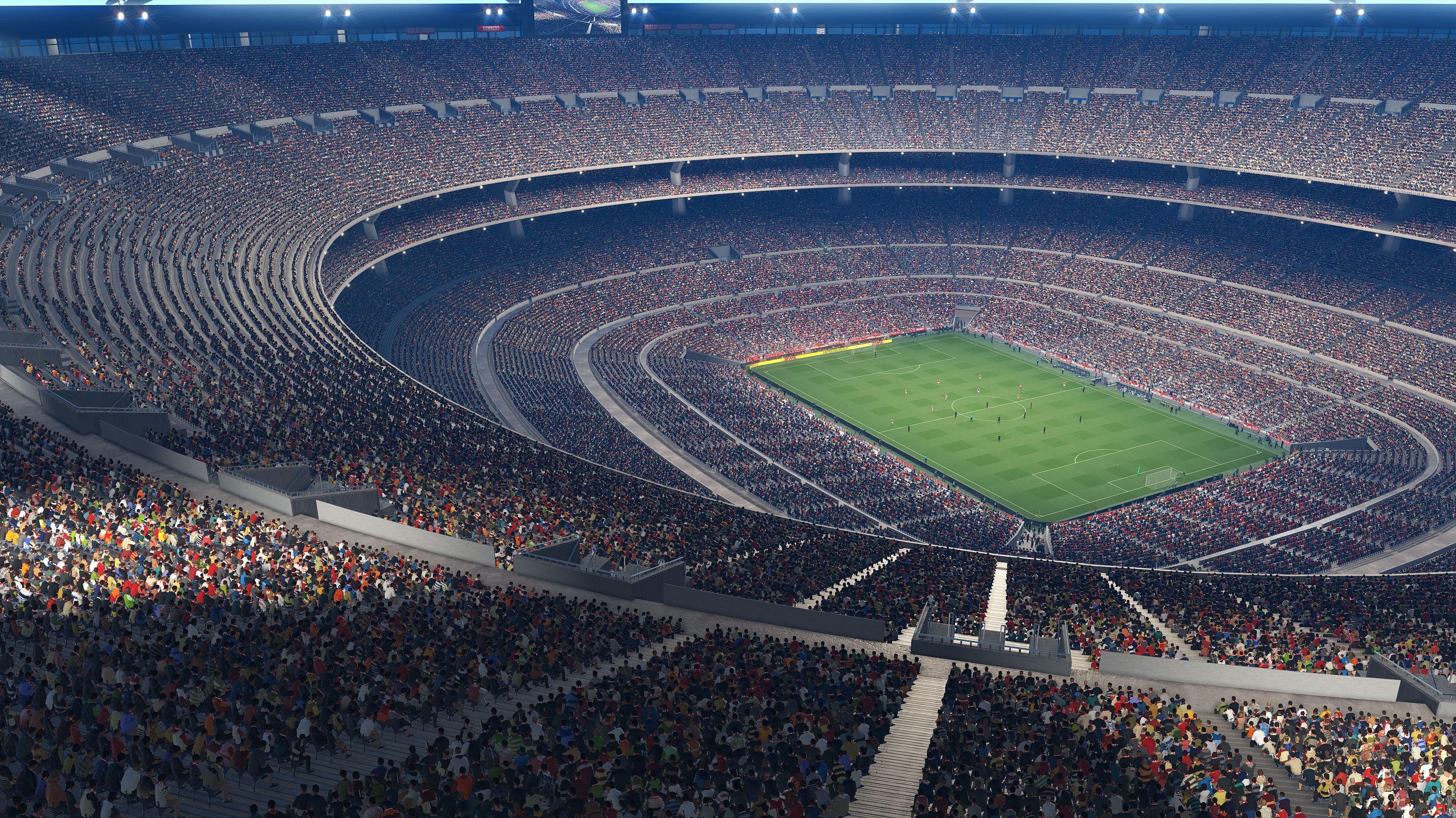 3840x2160 PES Stadium Wallpaper
