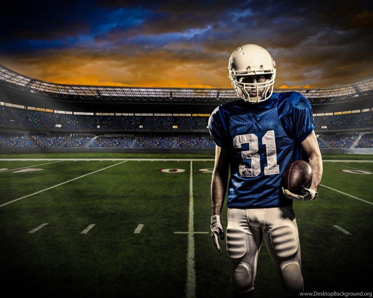 1280x1024 Cool American Football Field Background Desktop Background