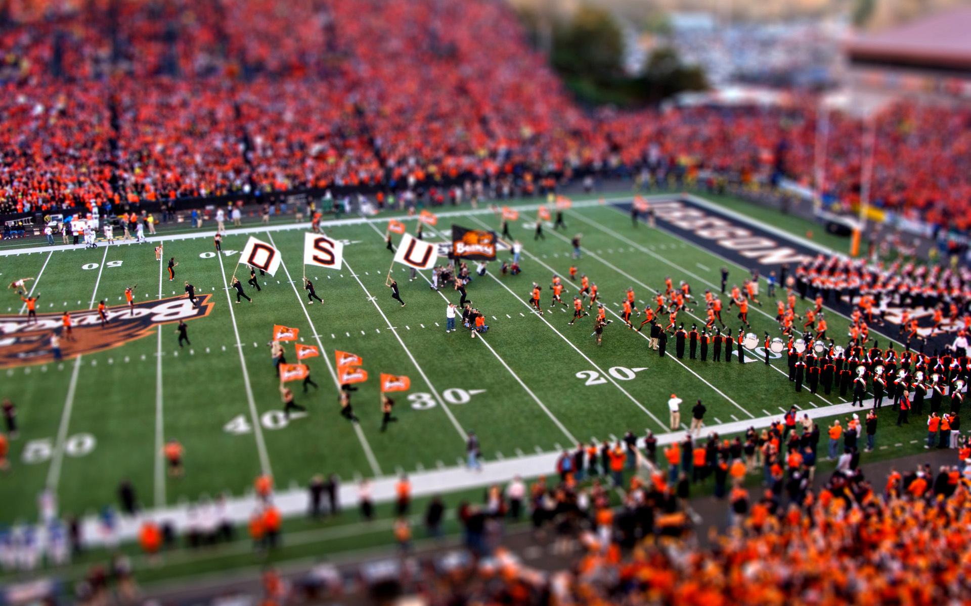 1920x1200 Wallpaper american football, tilt–shift, stadium desktop wallpaper Sports
