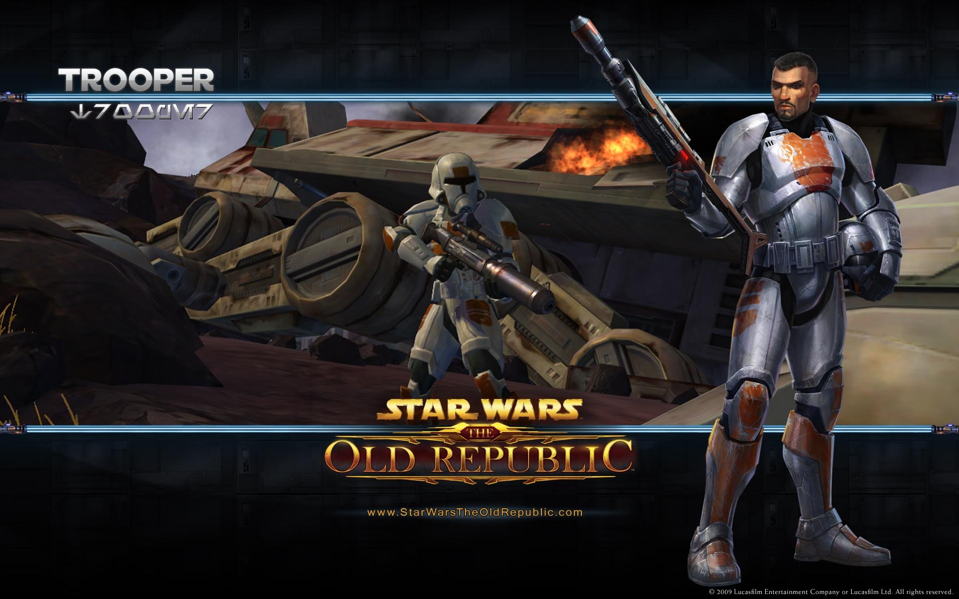 1920x1200 Star Wars The Old Republic Trooper HD wallpaper