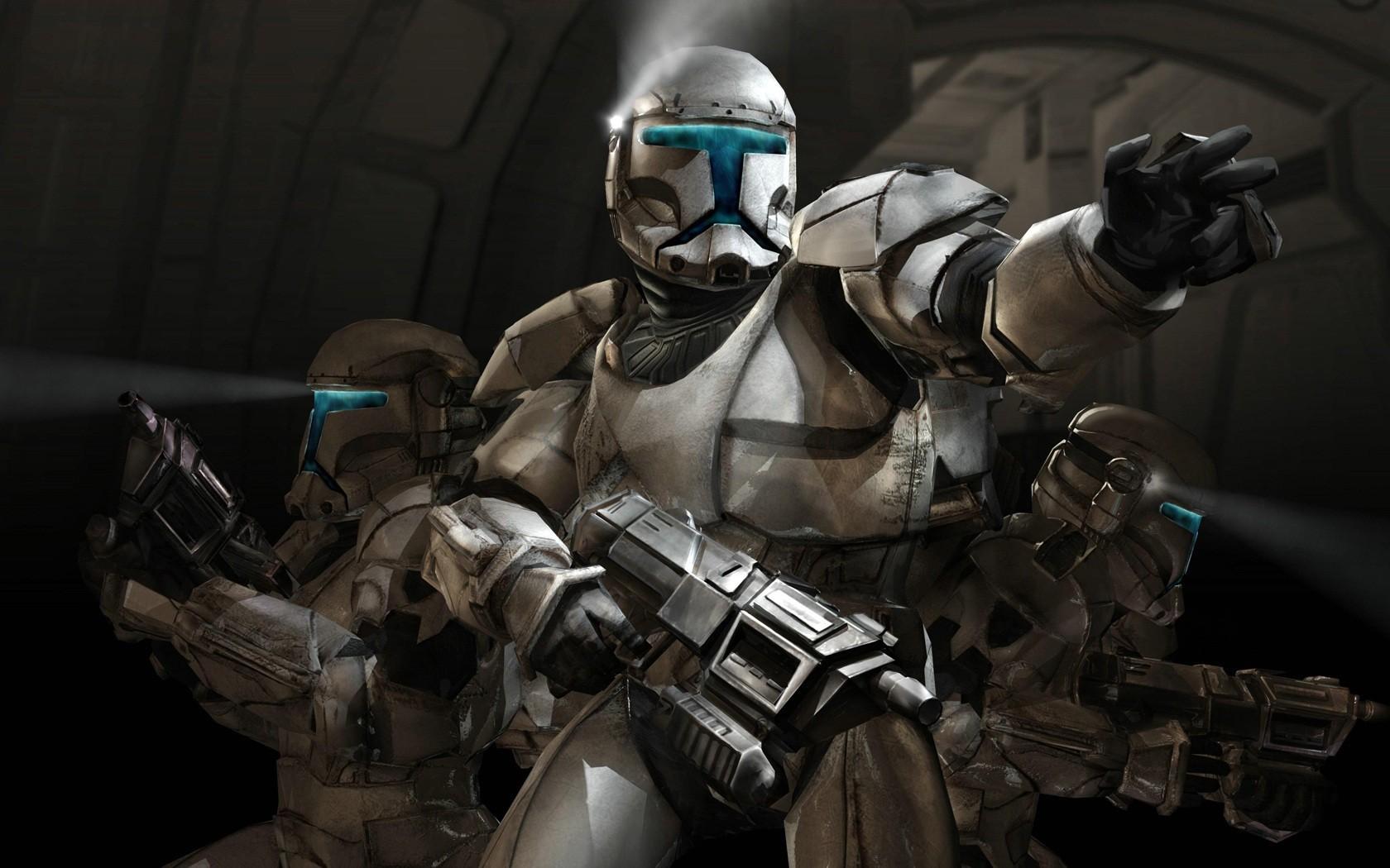 1680x1050 #video games, #clone trooper, #Star Wars Republic Commando, #special forces, #Star Wars, wallpaper. Mocah HD Wallpaper