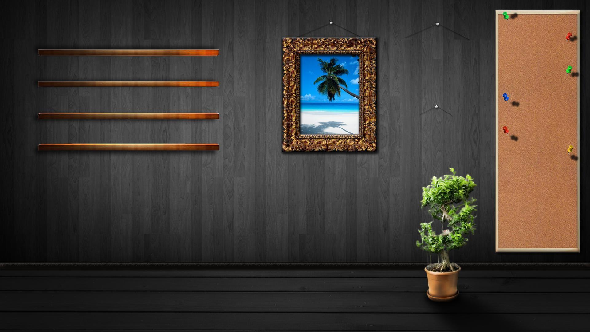 1920x1080 Empty office Desktop