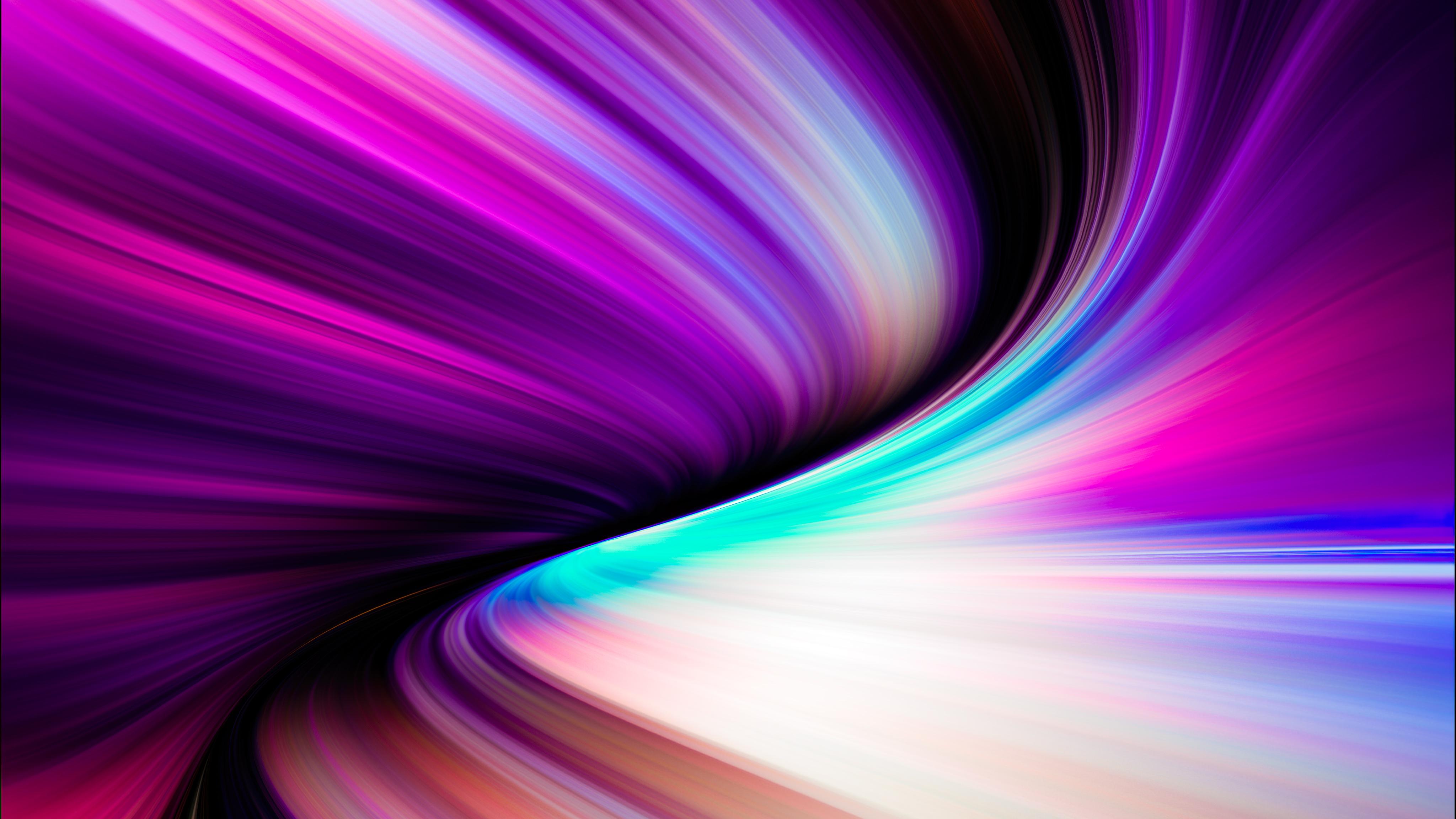 4096x2304 Pink and purple swirl Wallpaper