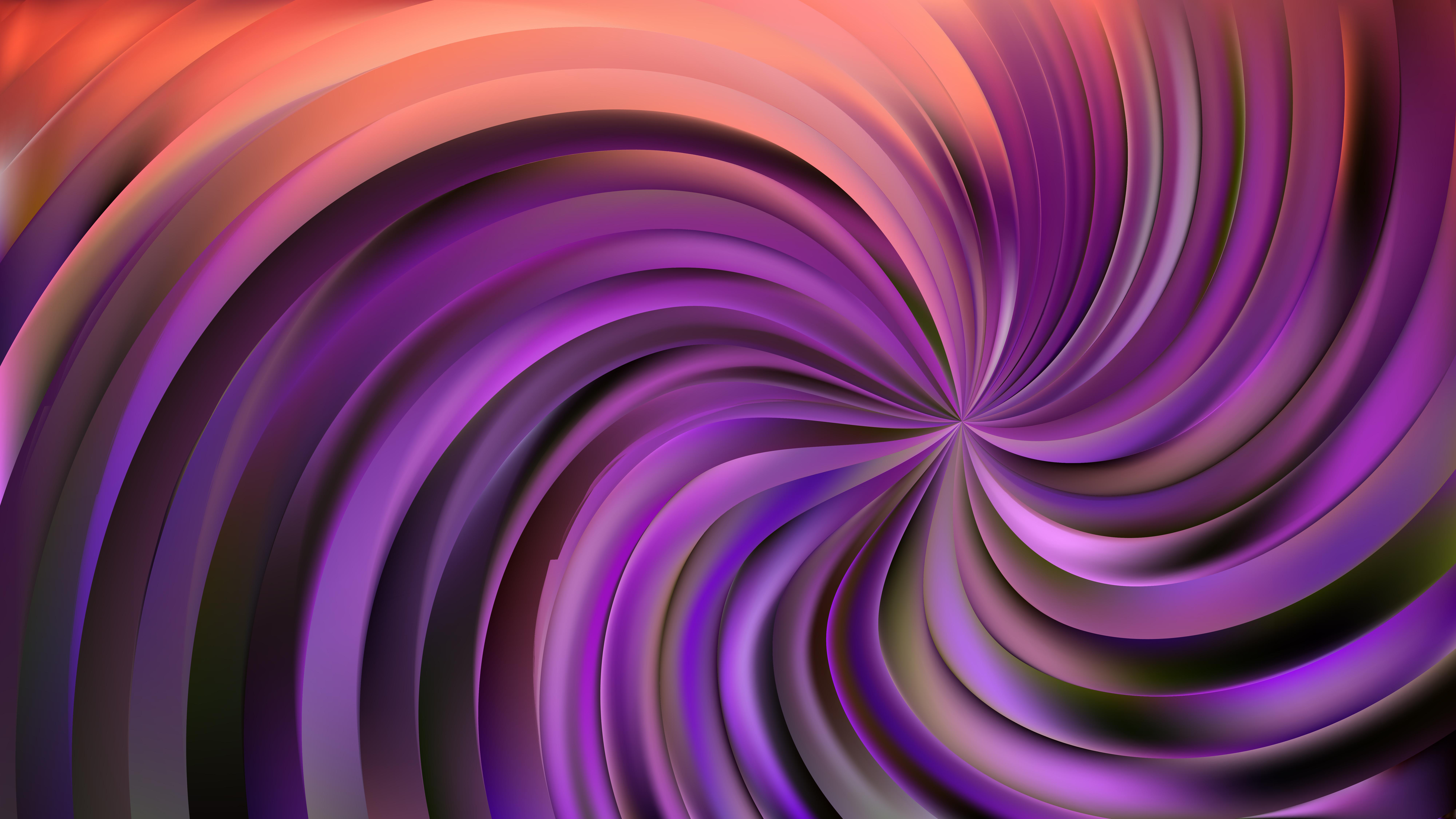8000x4500 Free Abstract Purple and Black Swirl Background Illustration