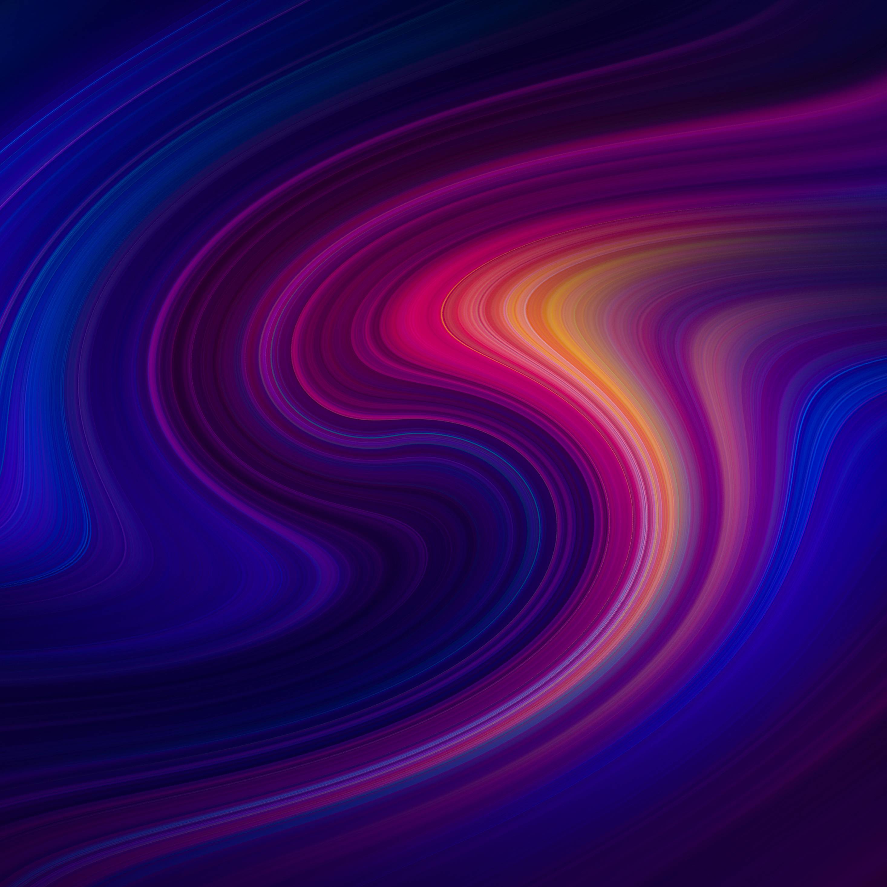 2932x2932 Swirl Digital Abstract iPad Pro Retina Display Wallpaper, HD Abstract 4K Wallpaper, Image, Photo and Background