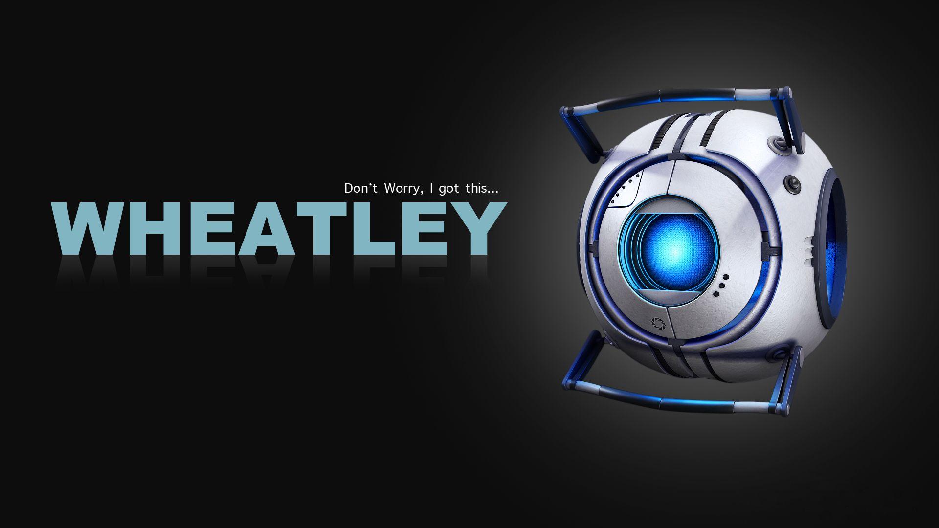 Портал называется. Portal 2 Wheatley. Уитли босс. Уитли Portal 2. Портал 2 обои.