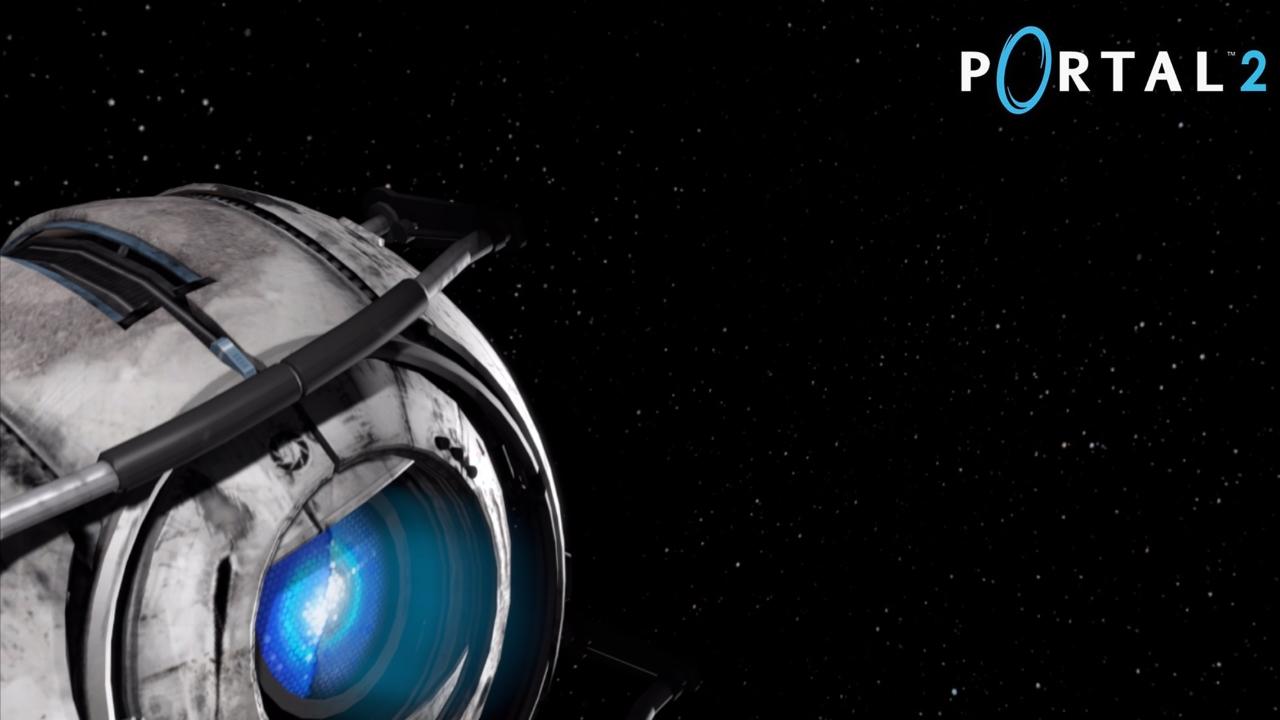 1280x720 Wheatley Portal 2 HD Space HD Wallpaper