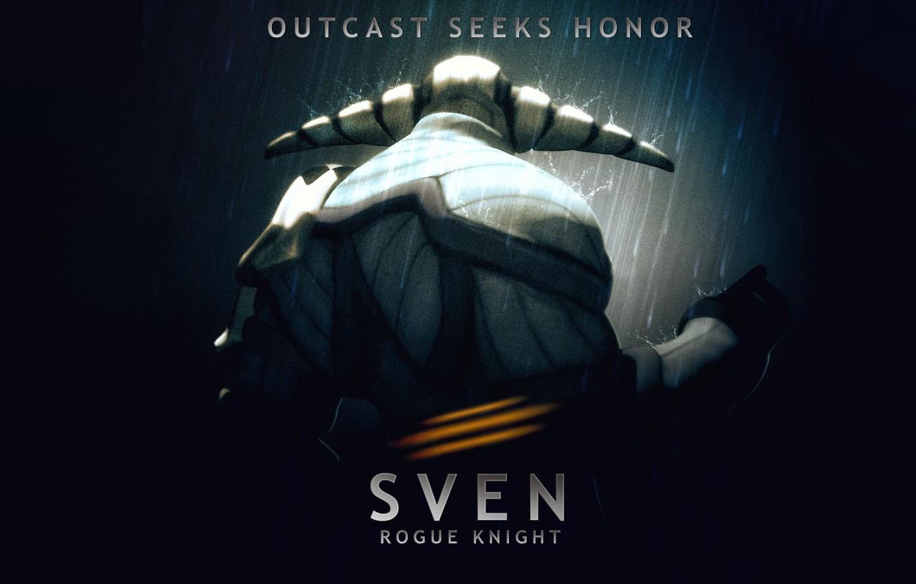 1332x850 Wallpaper hero, Dota rogue knight, sven image for desktop, section игры