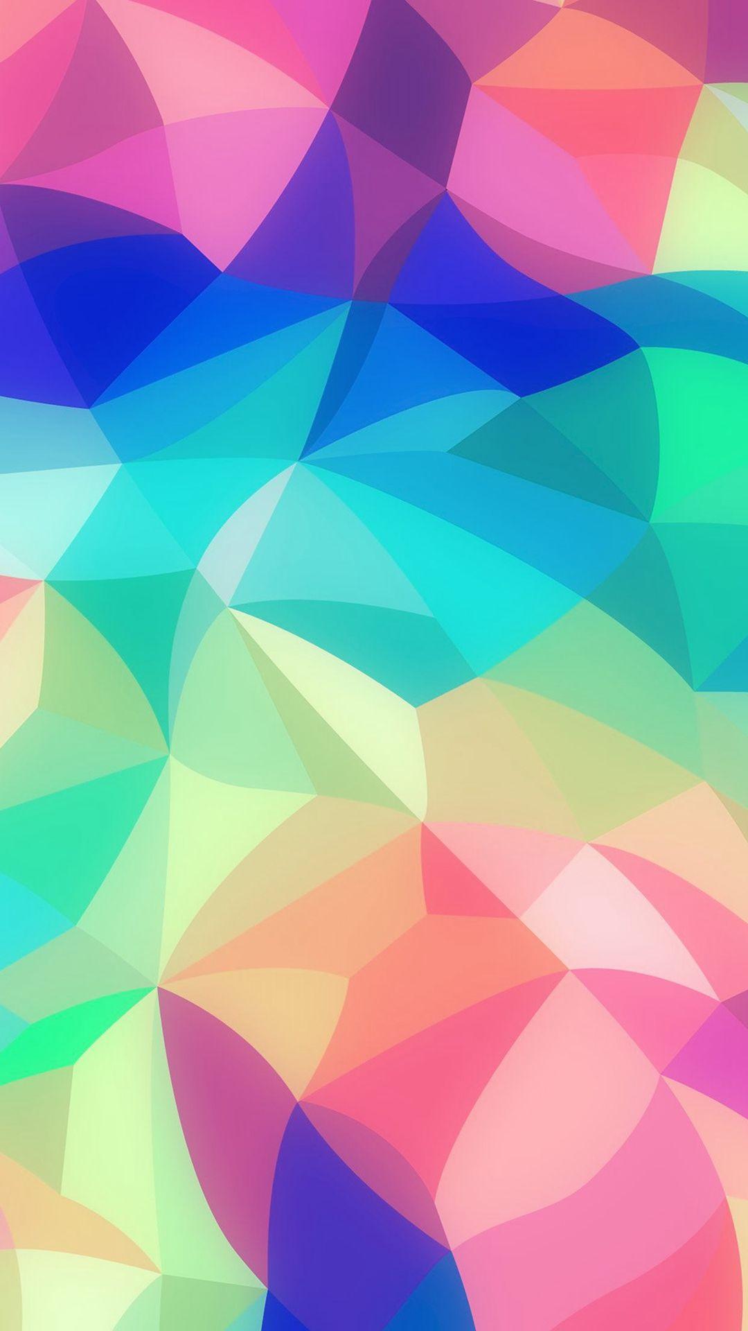 1080x1920 Rainbow Abstract Colors Pastel Soft Pattern iPhone 8 Wallpaper