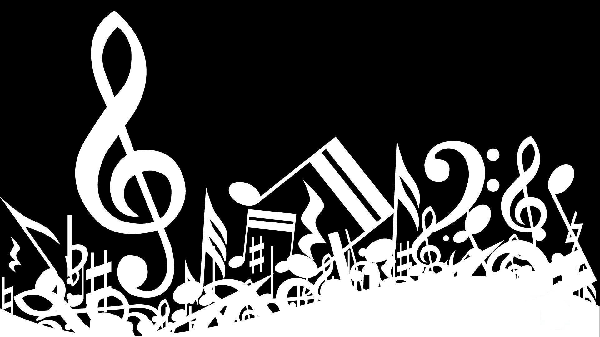 1920x1080 Music Notes Background HD