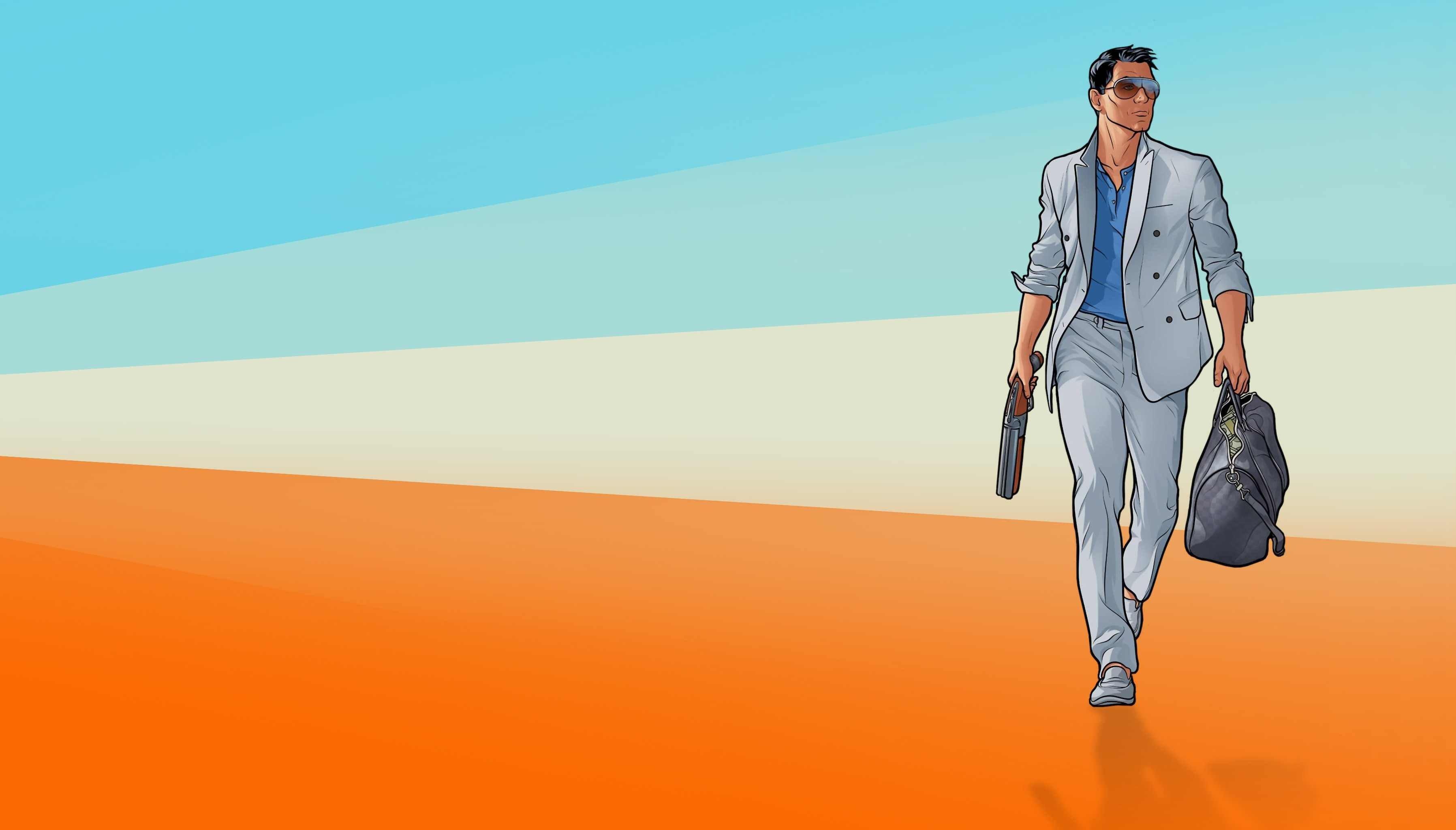 3593x2048 Archer (TV show) Wallpaper HD / Desktop and Mobile Background