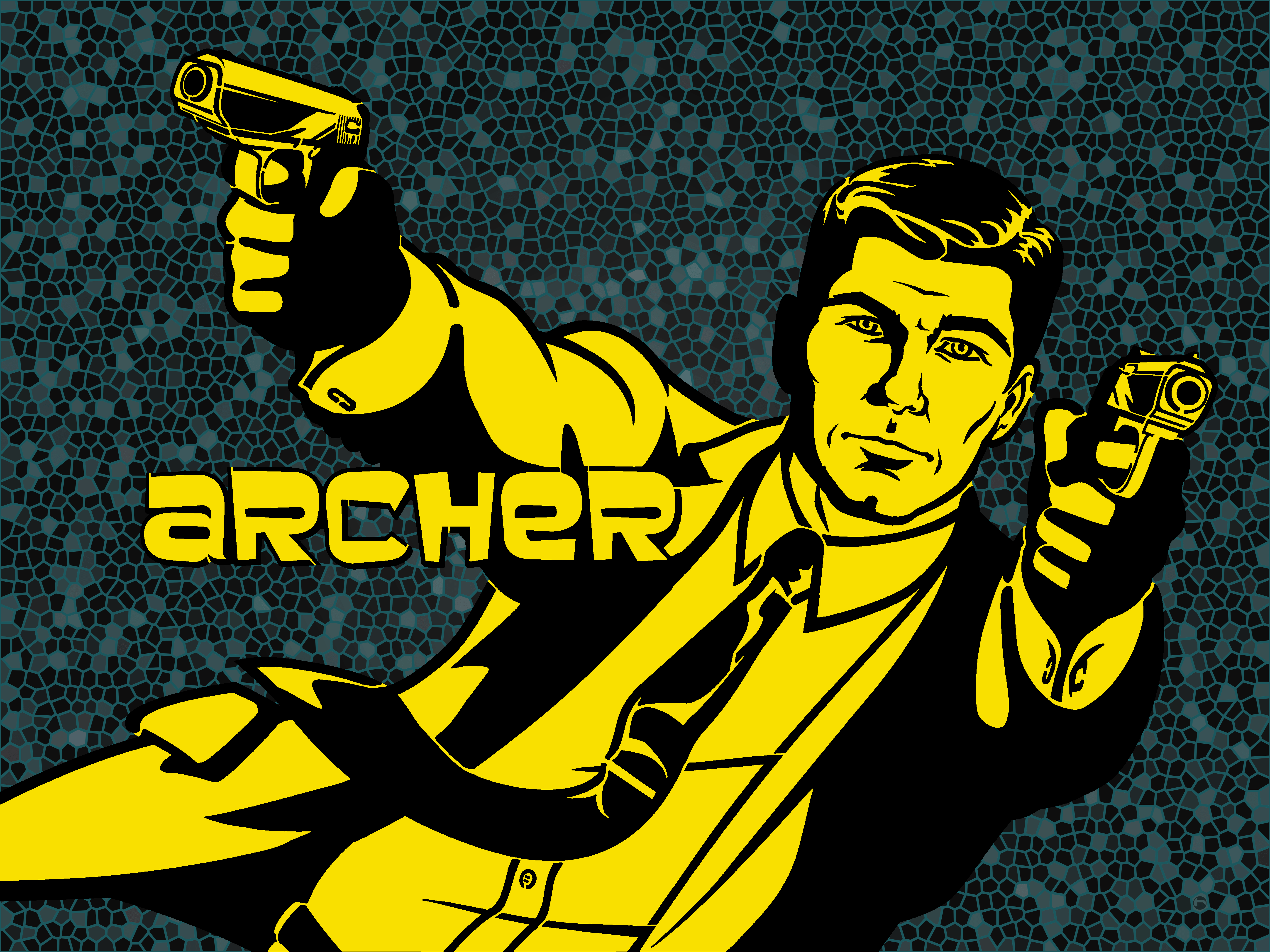 Top archer. Стерлинг Арчер. Archer Постер. Спецагент Арчер обои. Арчер обои на телефон.