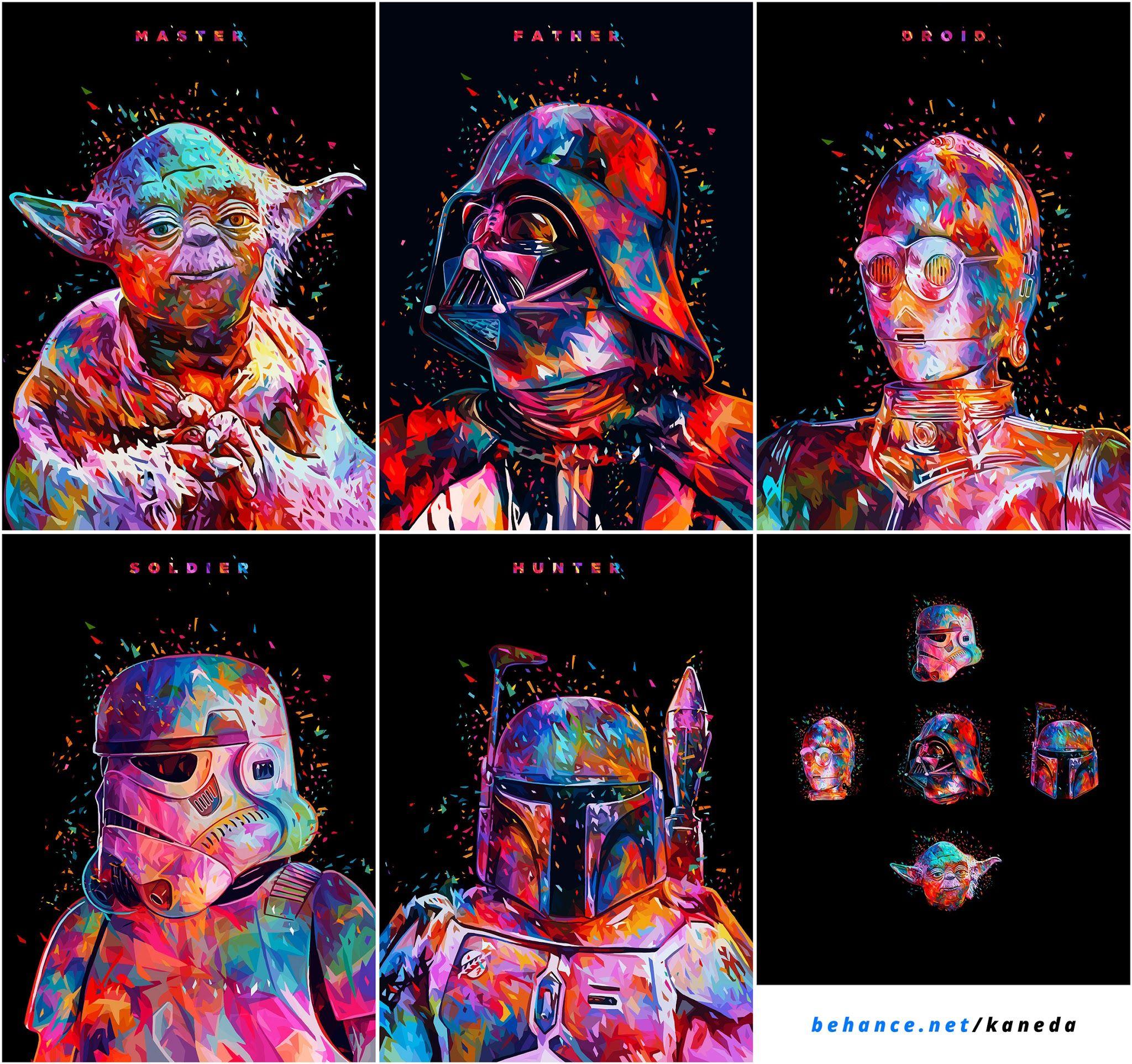 Colorful Star Wars Wallpapers - Top Free Colorful Star Wars Backgrounds ...