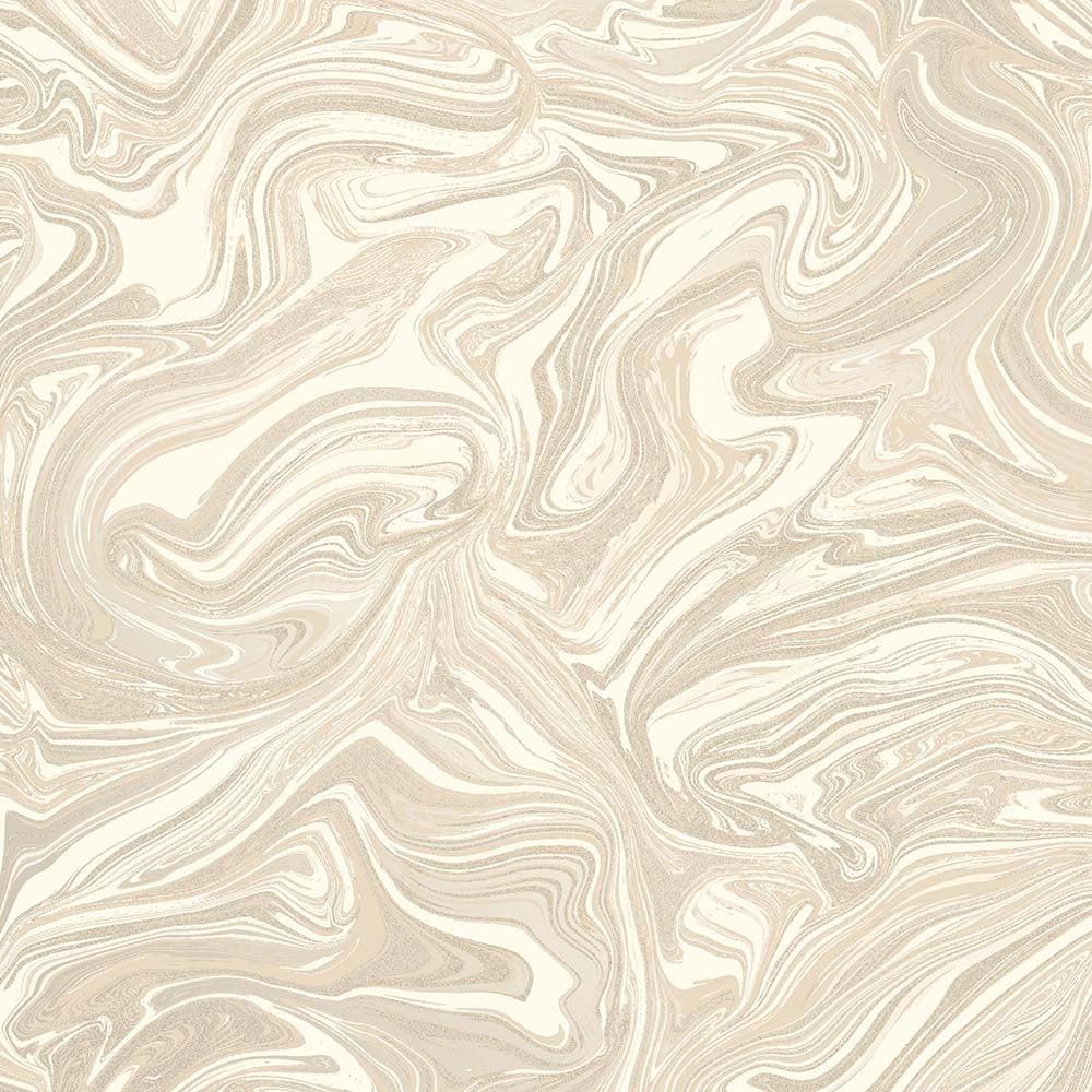 1000x1000 Henderson Interiors Prosecco Sparkle Marble Wallpaper Cream H980540