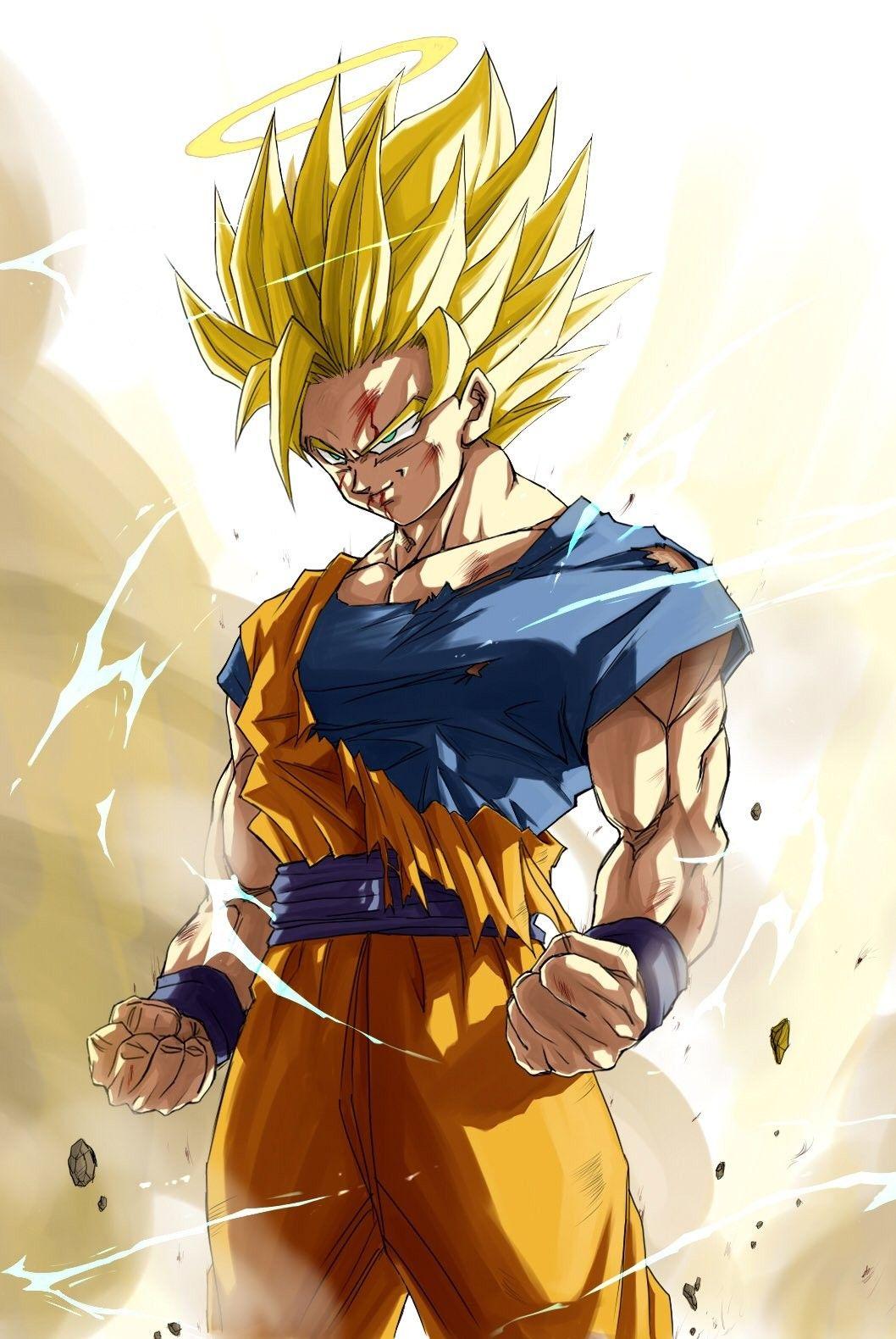 DRAGON BALL Z WALLPAPERS vegeta super saiyan 2