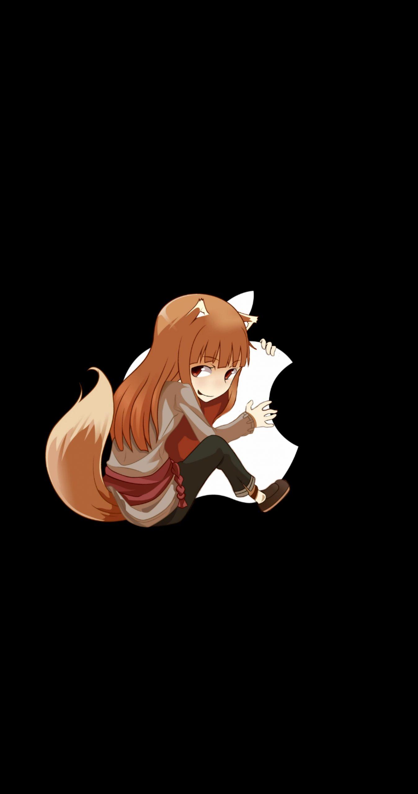 1348x2560 Anime girls amoled wallpaper, Spice and Wolf, Apple Inc., Holo • Wallpaper For You HD Wallpaper For Desktop & Mobile