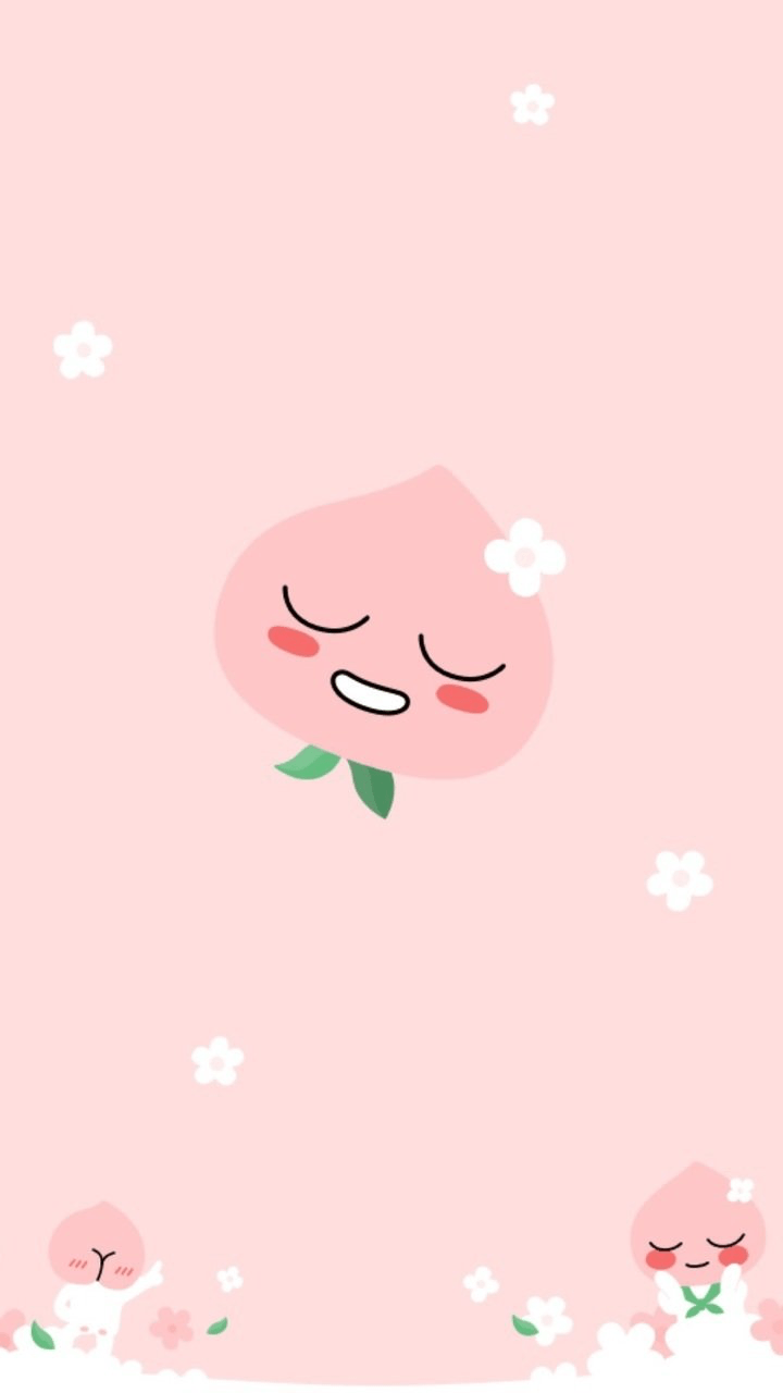720x1280 ♡ ♡. wallpaper. Wallpaper, Peach and Kawaii
