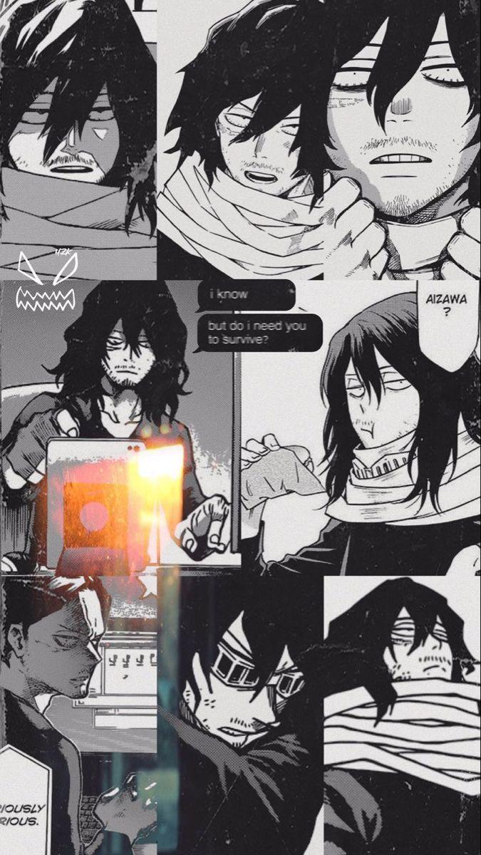 675x1200 Aizawa Aesthetic. Hero wallpaper, Cute anime wallpaper, Anime wallpaper
