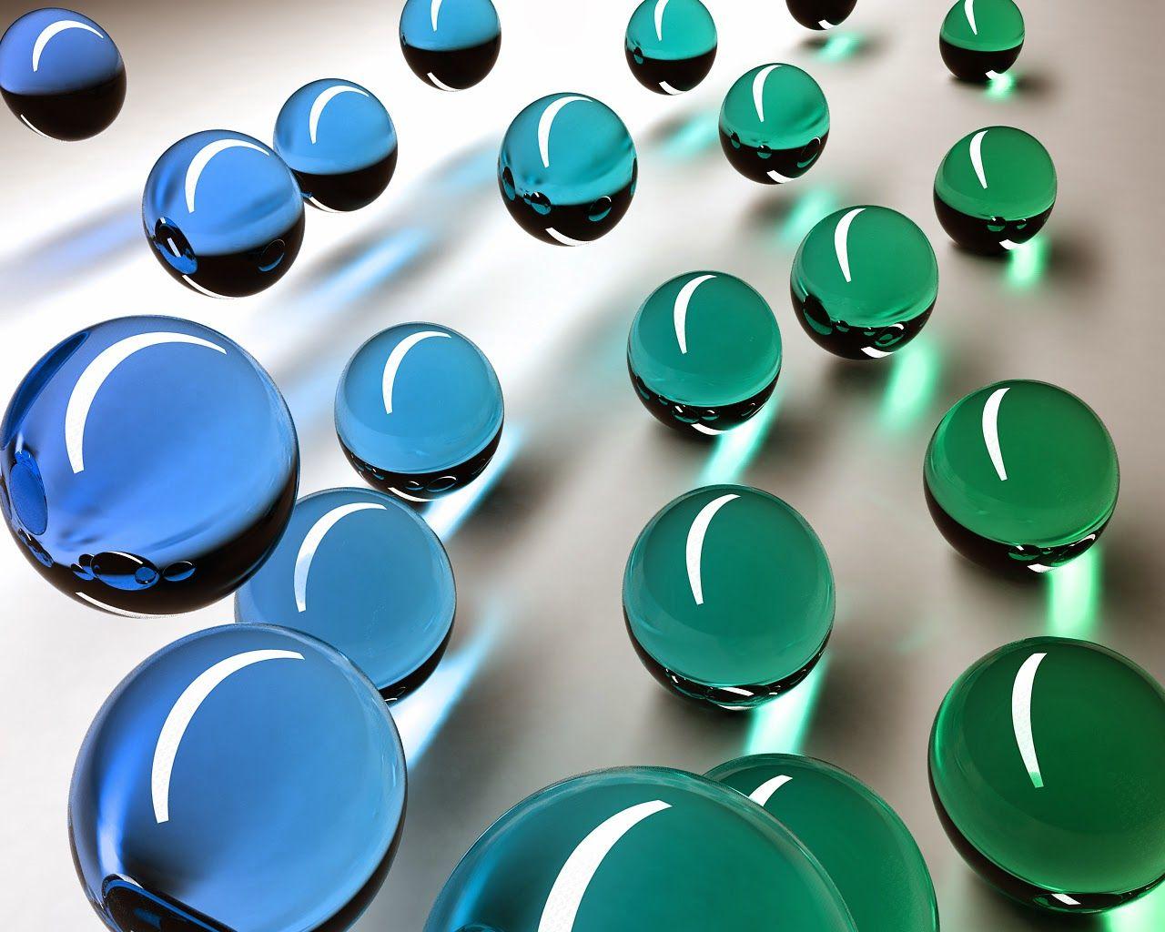 1280x1024 Marbles Wallpaper. Blown Glass Marbles