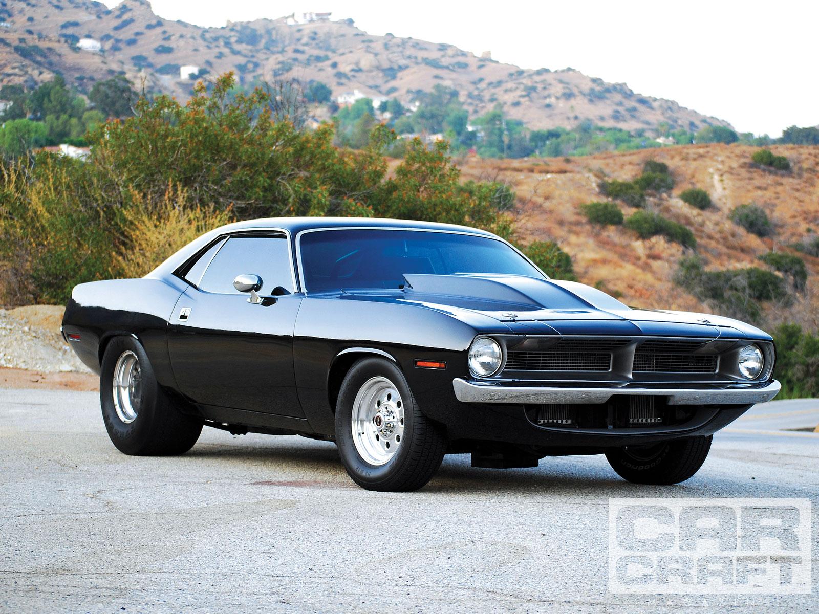 1600x1200 1970 Plymouth Cuda Wallpaper