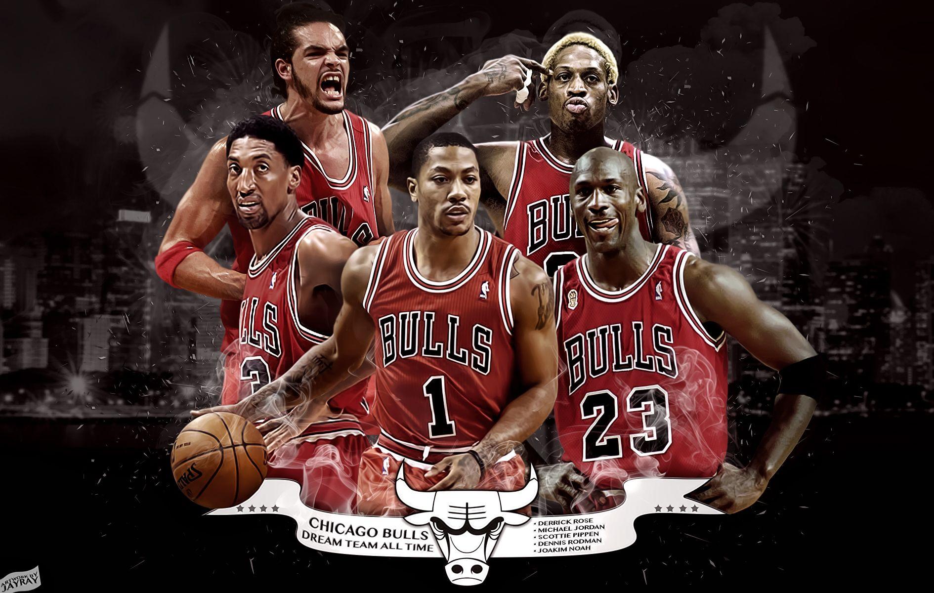Chicago Bulls Players Wallpapers  Top Free Chicago Bulls Players  Backgrounds  WallpaperAccess