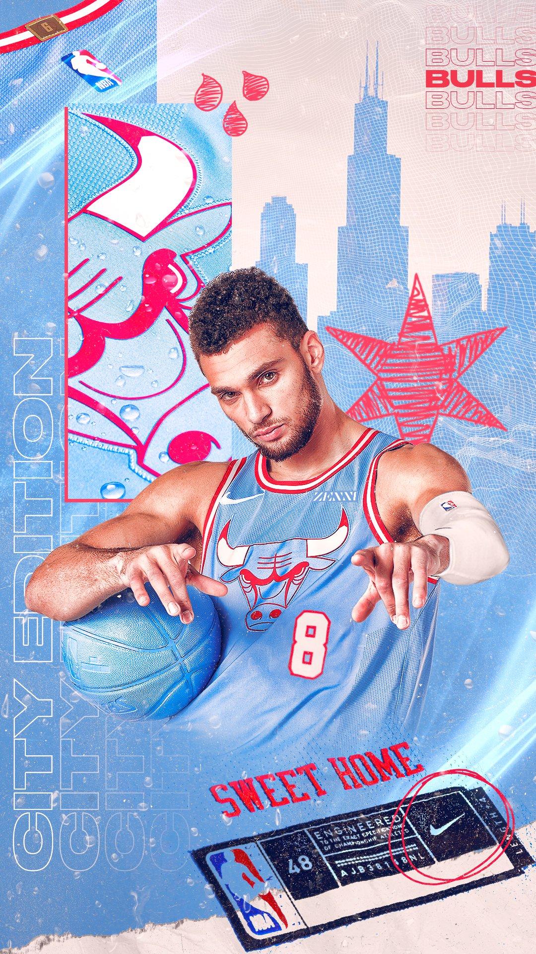 1080x1920 Chicago Bulls to update your phone with these City Edition wallpaper