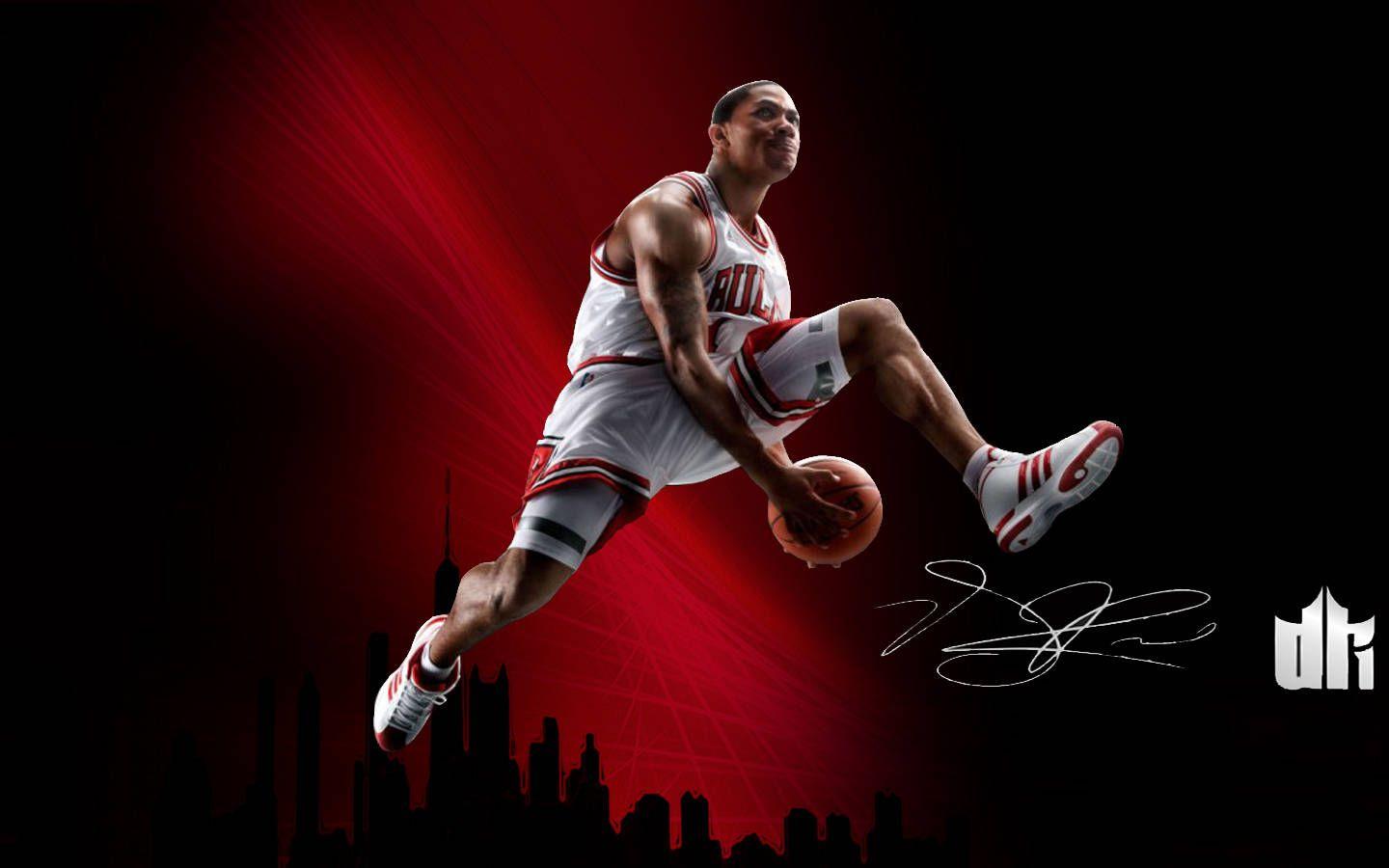 1440x900 Black Basketball Player Wallpaper