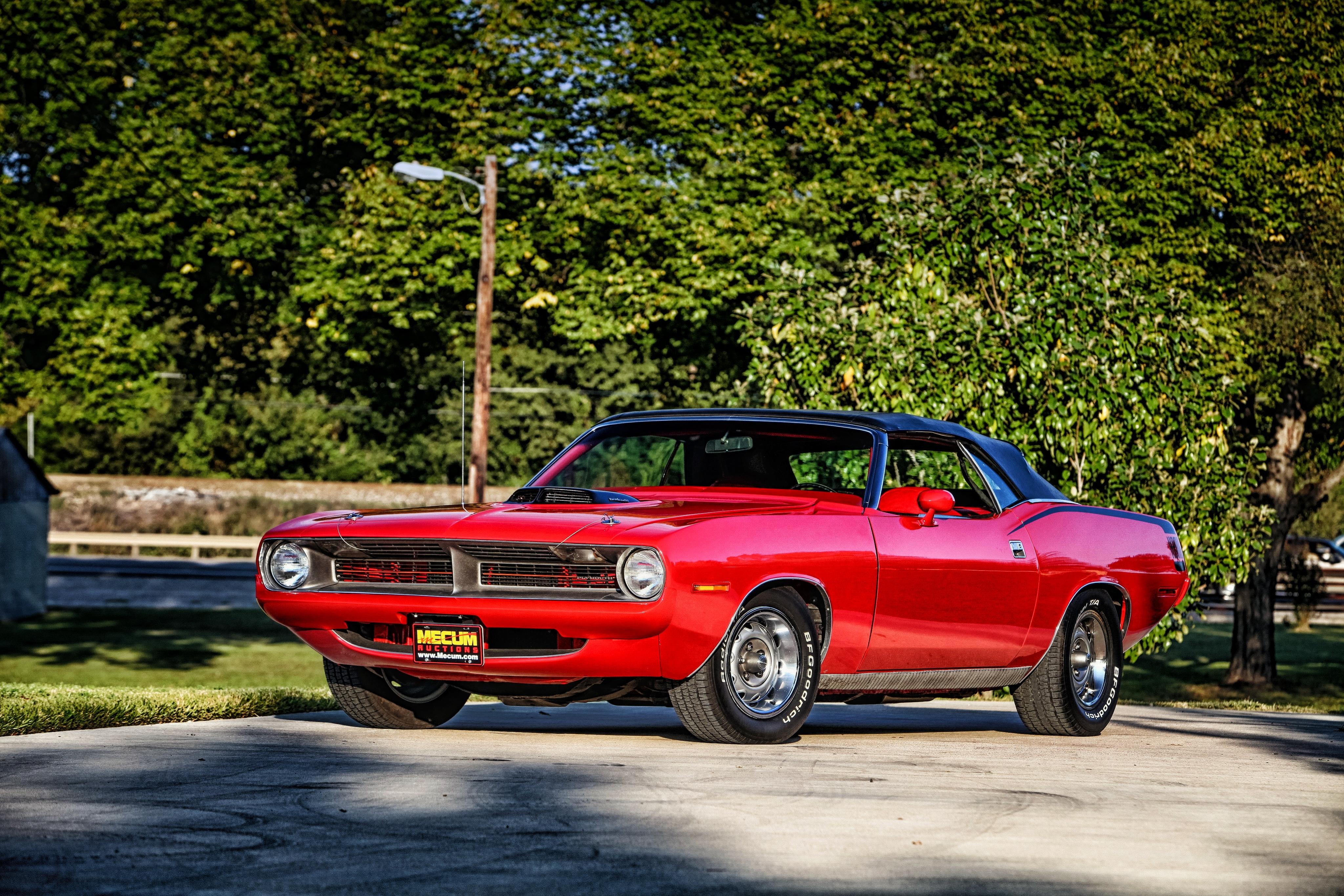 4096x2731 Plymouth Hemi Cuda 4k