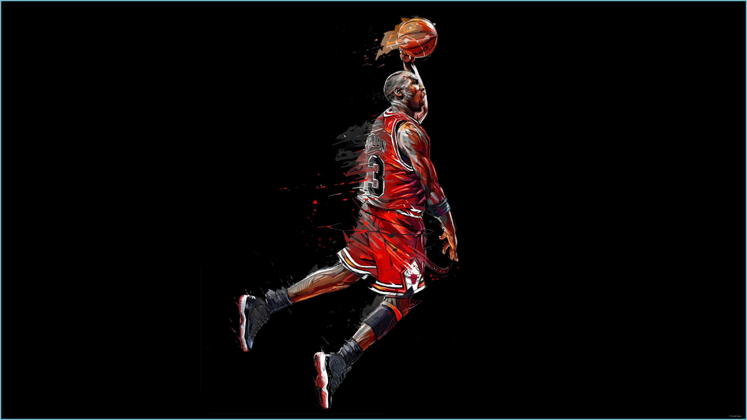 2560x1440 9K Basketball Player Chicago Bulls Michael Jordan K #wallpaper Basketball Wallpaper