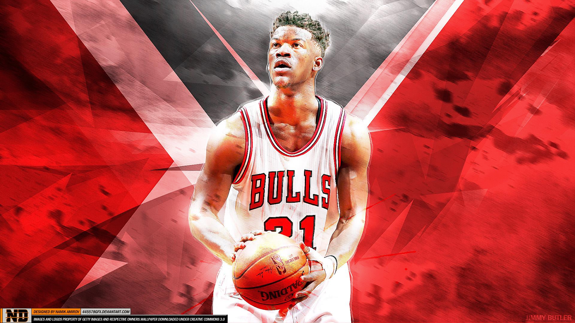 1920x1080 Jimmy Butler 2017 Bulls 1920×1080 Wallpaper. Basketball Wallpaper at