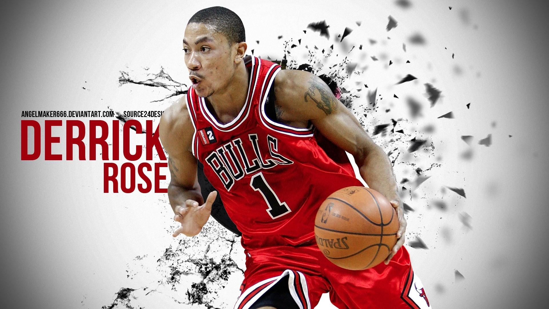 1920x1080 1920x1080 Derrick martell rose, Chicago bulls, Player, Ball wallpaper JPG