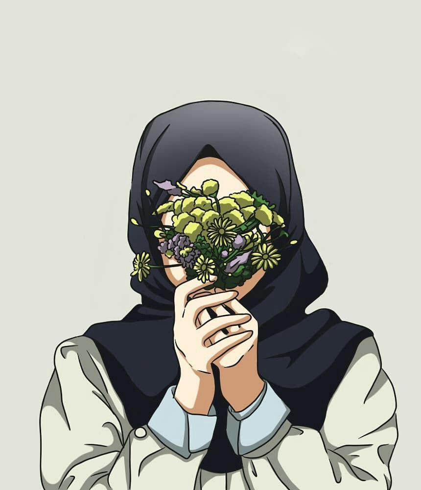 860x1000 Wallpaper For Android And iPhone Hijab Niqab, Mode Cartoon HD Wallpaper