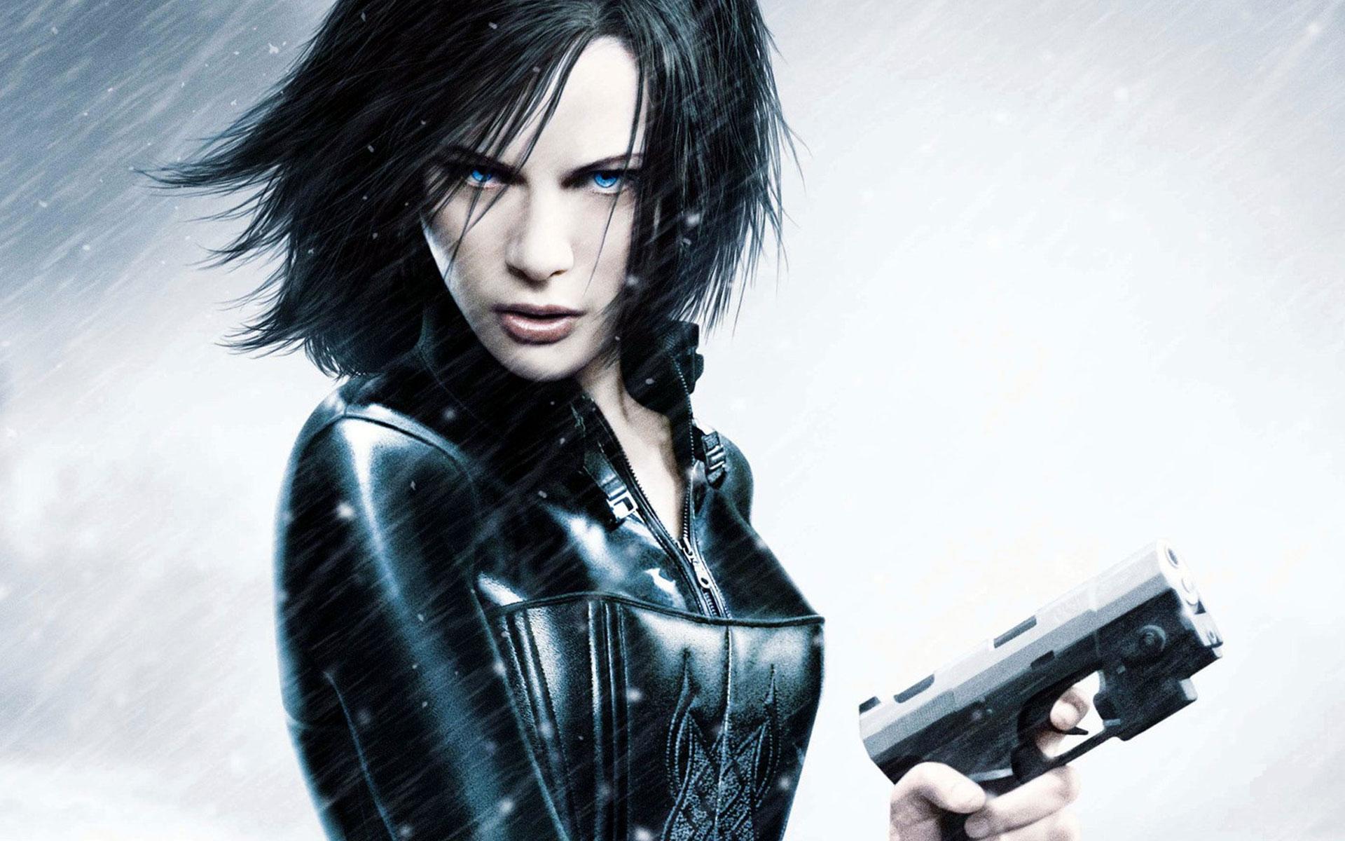 1920x1200 underworld, Awakening, Kate, Beckinsale, Dark, Horror, Vampires, Women, Actress, Weapons, Handguns, Pistol, Face, Pov Wallpaper HD / Desktop and Mobile Background