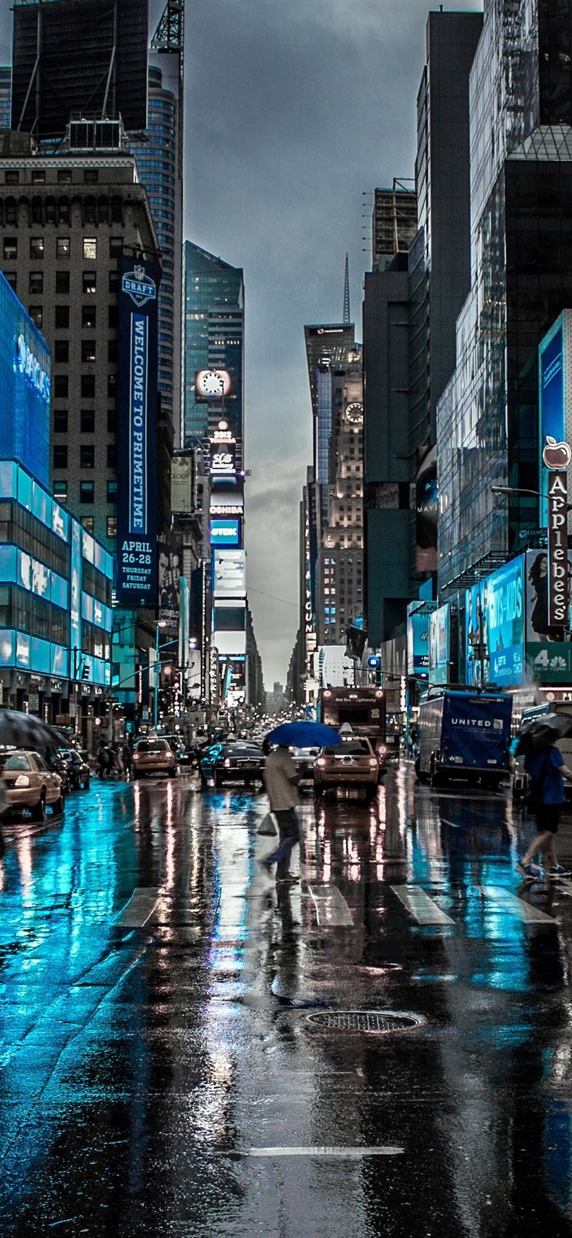 4K New York City Rain Wallpapers