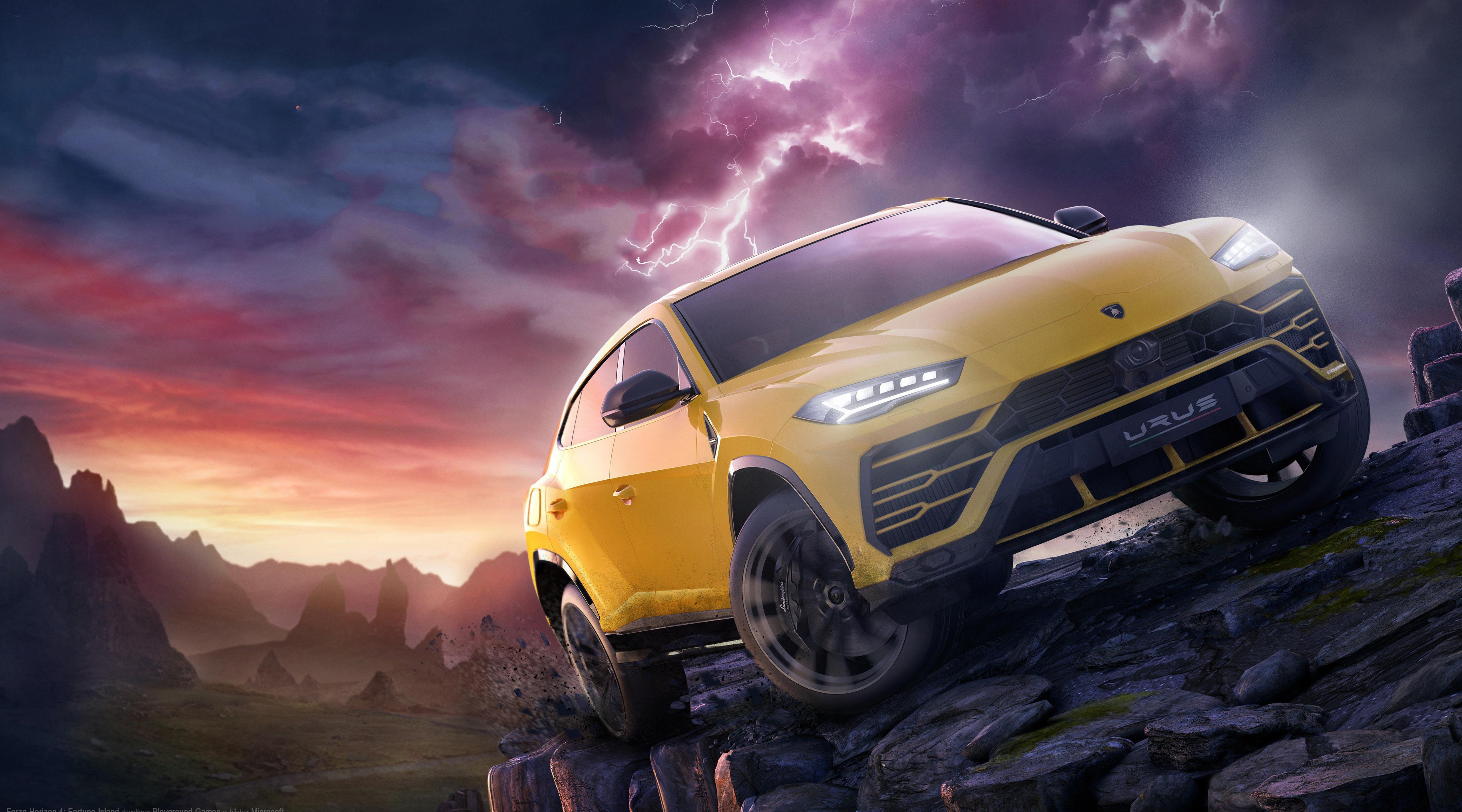 5120x2844 Lamborghini Urus Wallpaper 4K, Forza Horizon 5K, Games