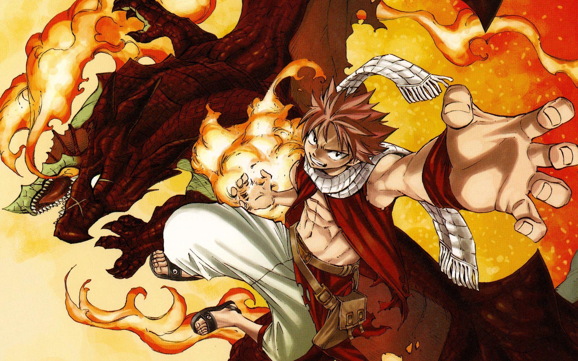 1920x1200 Anime Wallpaper Fairy Tail Natsu